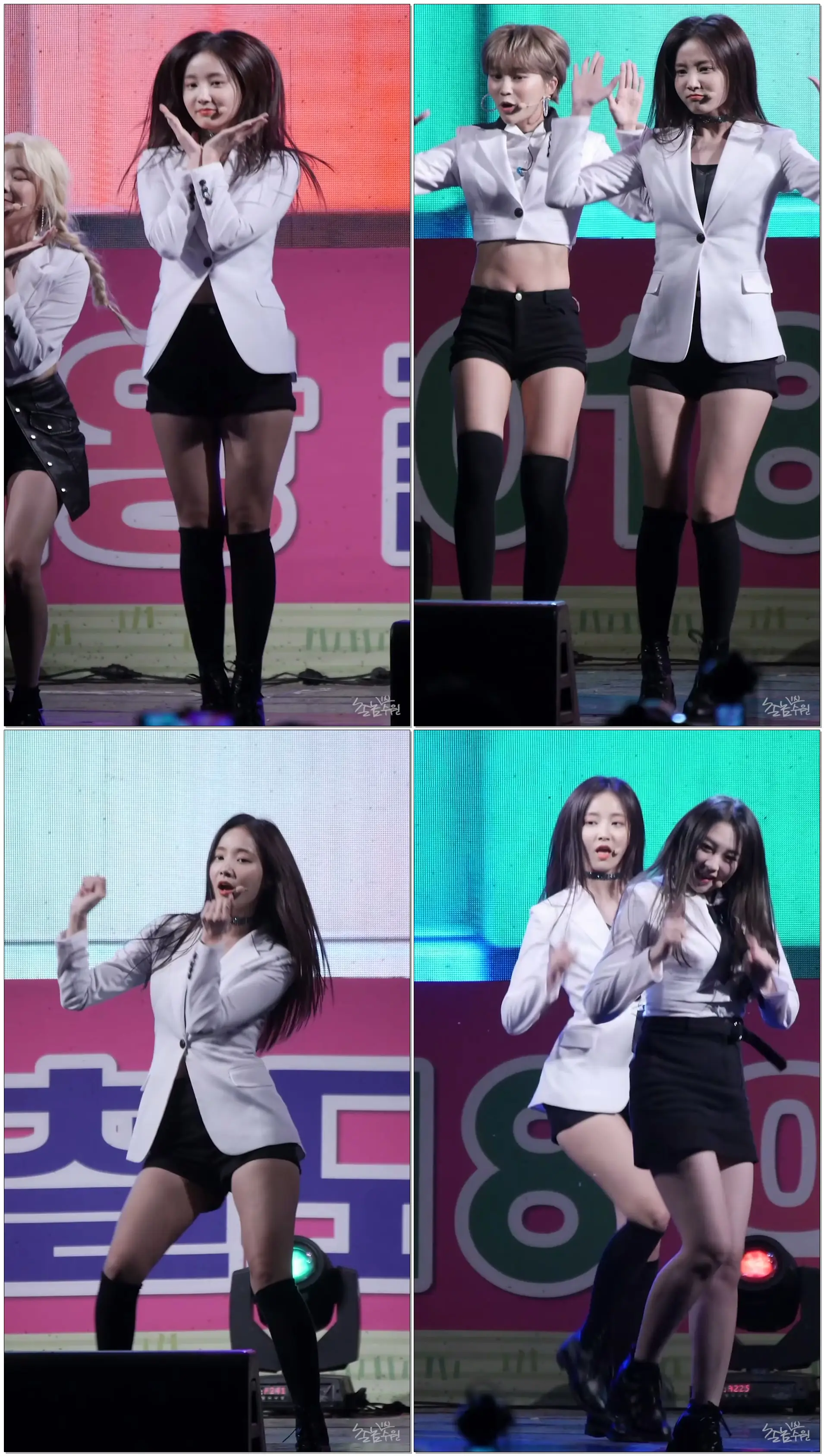 180505 모모랜드 (MOMOLAND) - 꼼짝마 (연우) 직캠 by 수원촌놈 [의왕철도축제 KFM 라쇼]