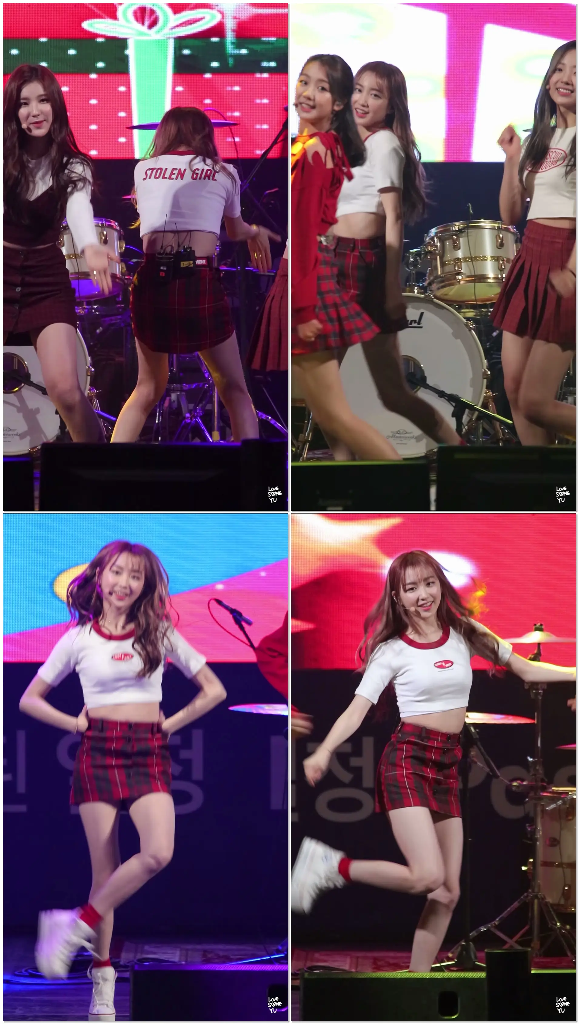 171101 2018 평창동계올림픽 G-100 기념공연 동해 엘리스 (elris) pow pow 유경 직캠 / fancam