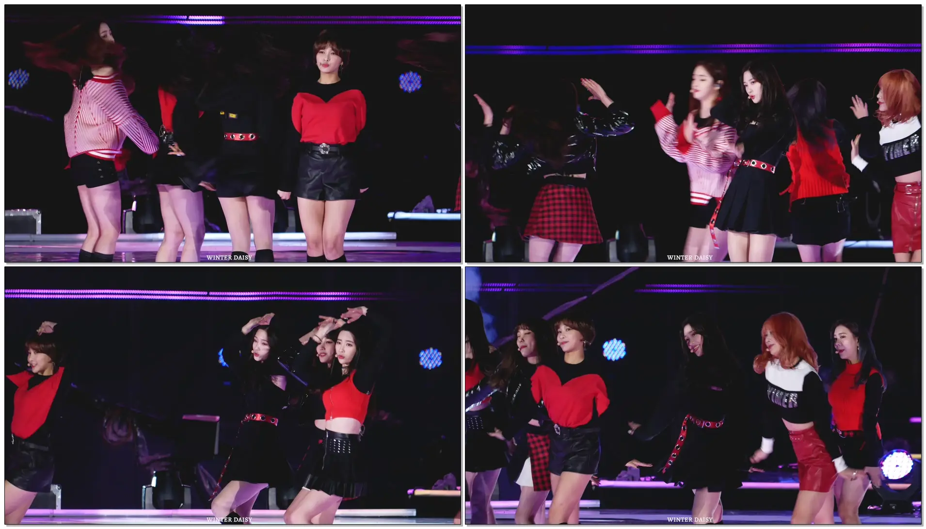 171104 평창 드림콘서트 다이아 굿밤 정채연 직캠