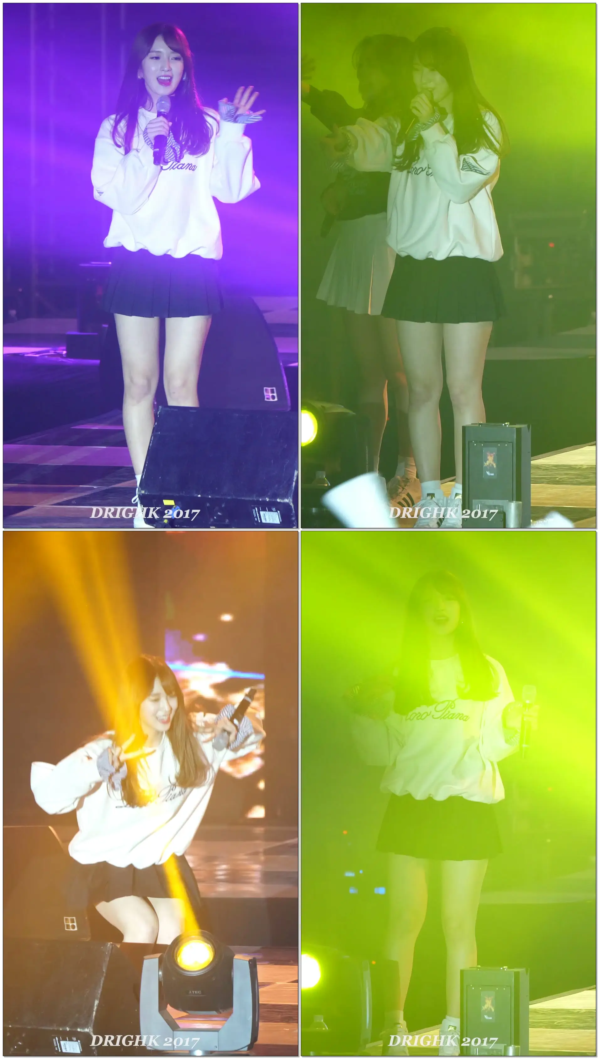 오마이걸(Oh My Girl) 아린 'Je T'aime' 직캠fancam [171206 의정부 푸른별콘서트]