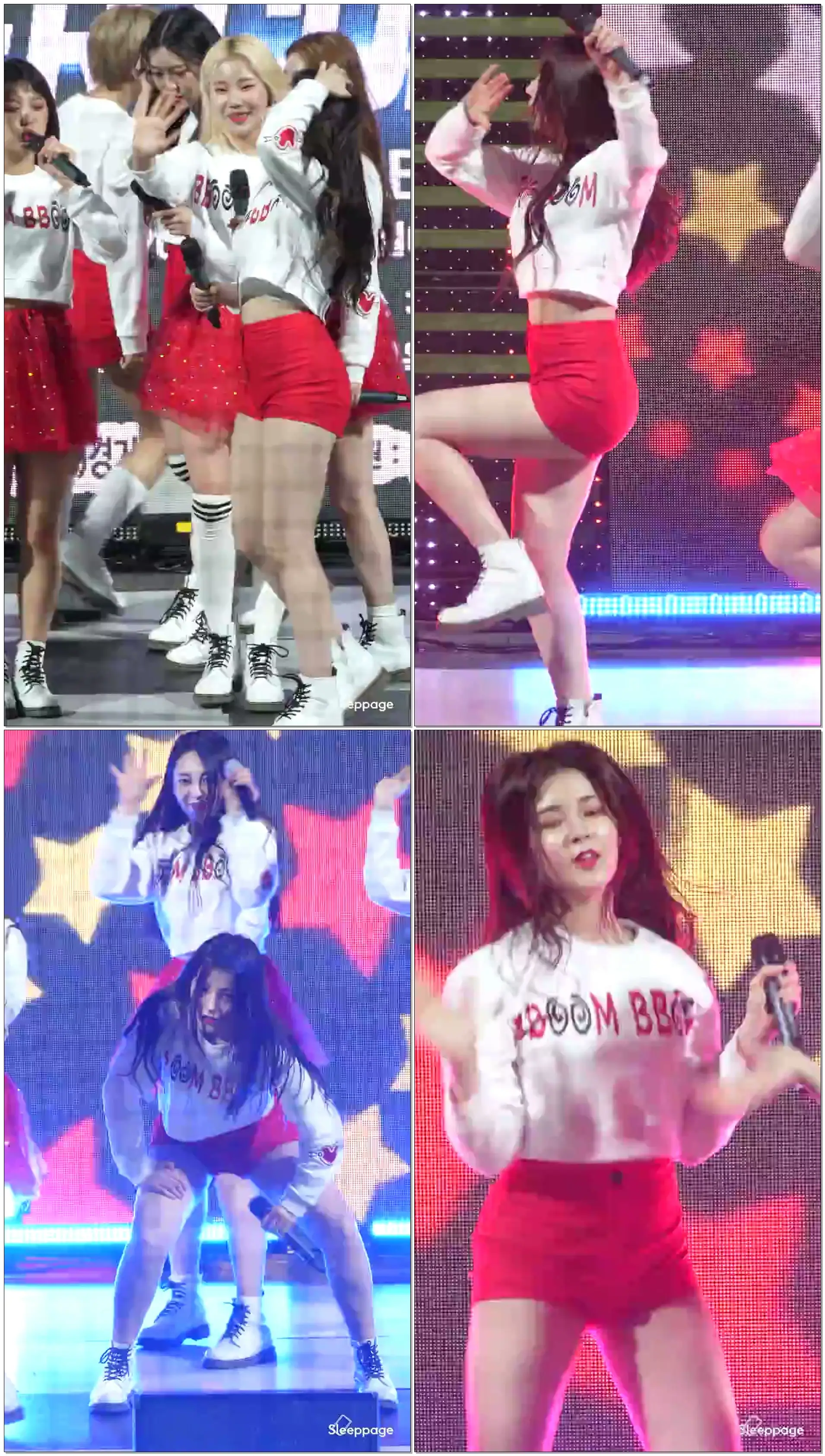 [4K] 180401 모모랜드 MOMOLAND 뿜뿜 BBOOM BBOOM 낸시 Nancy @ KT WIZ 서포터즈 페스티벌 By Sleeppage