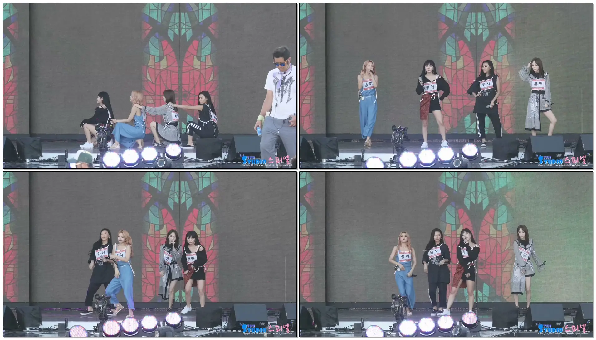 180811 마마무 MAMAMOO 리허설 Rehearsal 너나해 Egotistic 4K 직캠 @ DMZ 평화콘서트 by Spinel