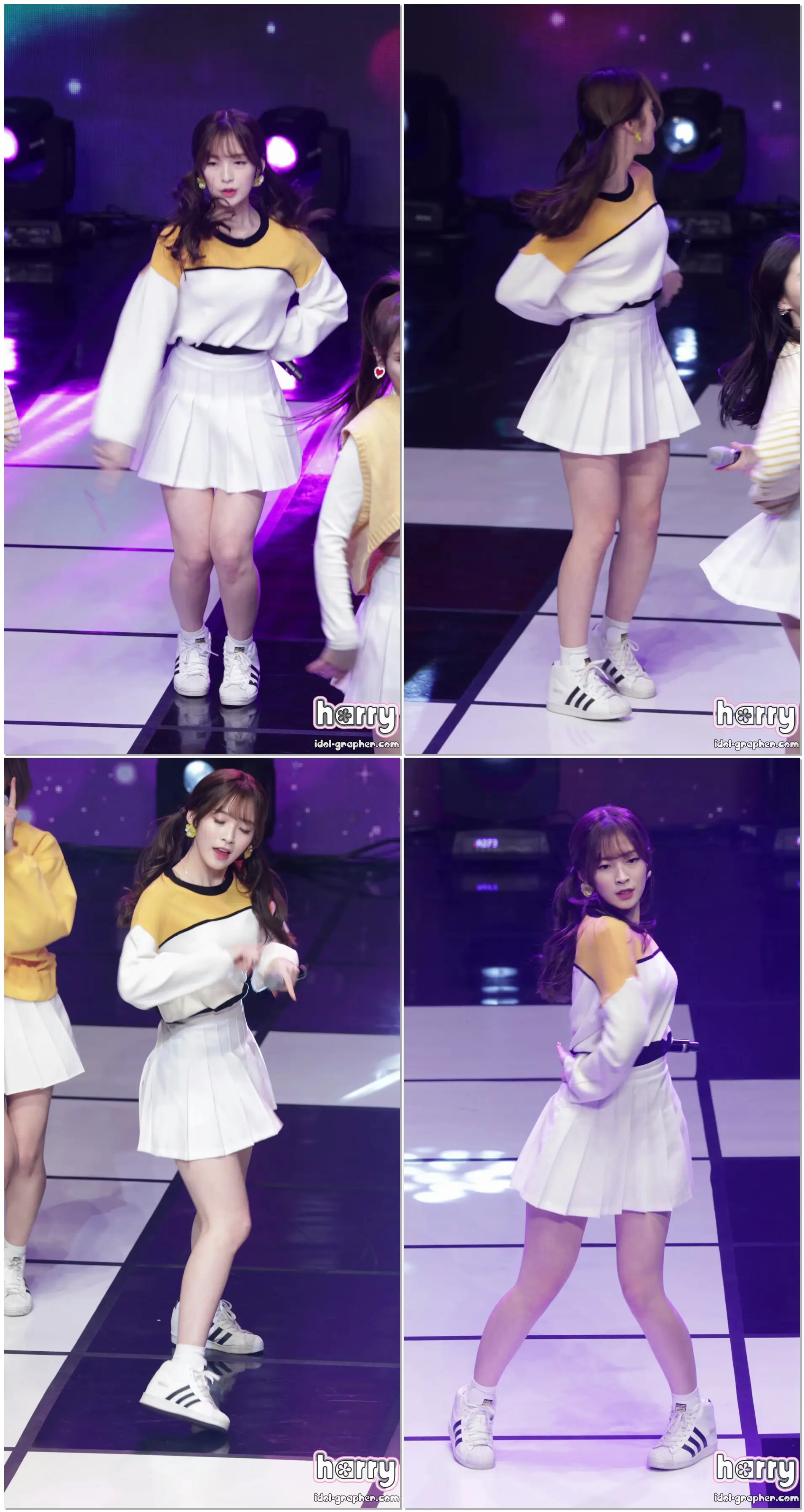 [171216][4K] 오마이걸(OH MY GIRL) 아린(ARIN) '한발짝 두발짝(step by step)' 직캠(fancam) - 러브FM강릉콘서트