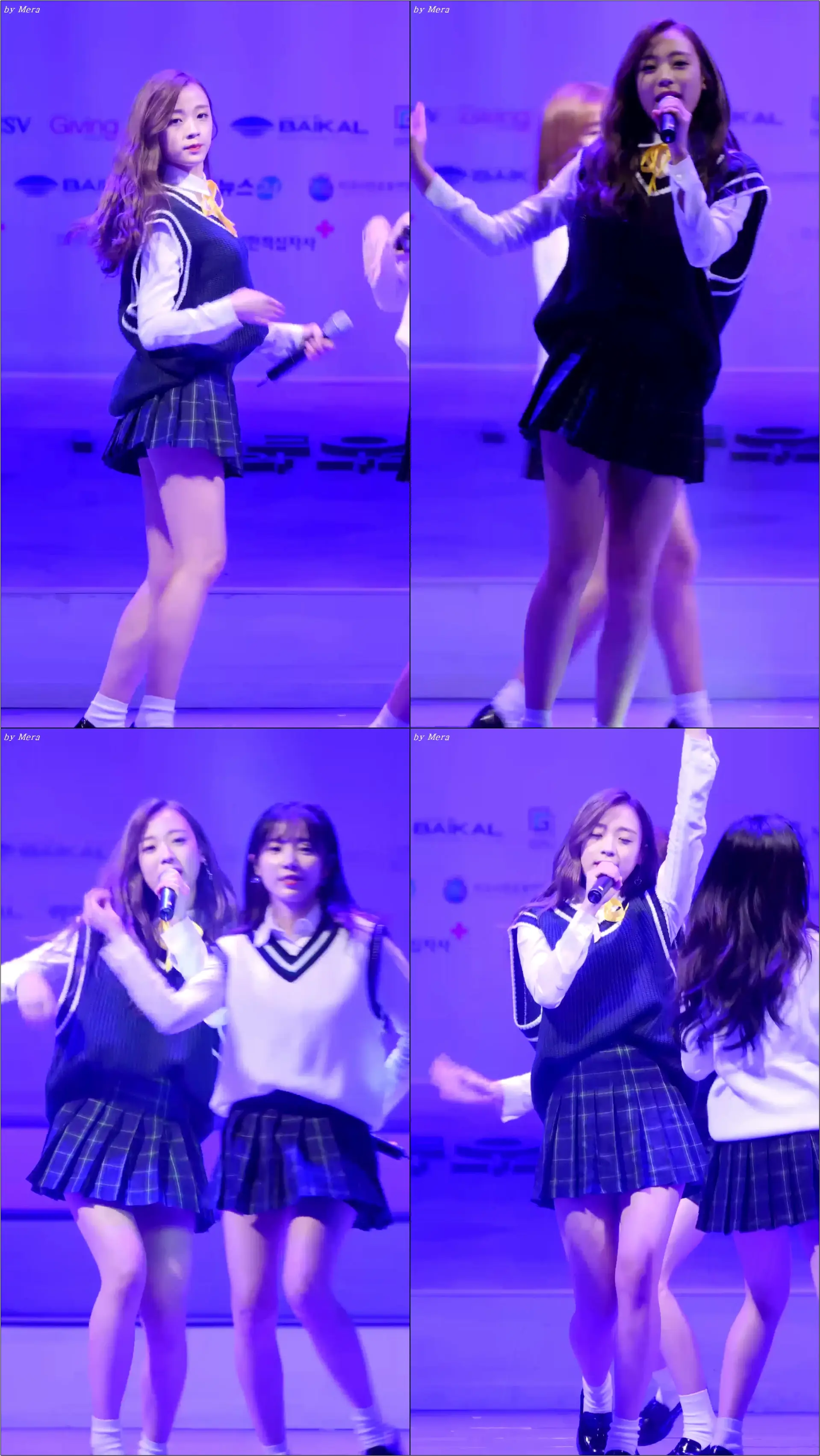 171020 에이프릴 (APRIL) 손을 잡아줘 [진솔] JinSol 직캠 Fancam (나눔 천사 콘서트) by Mera