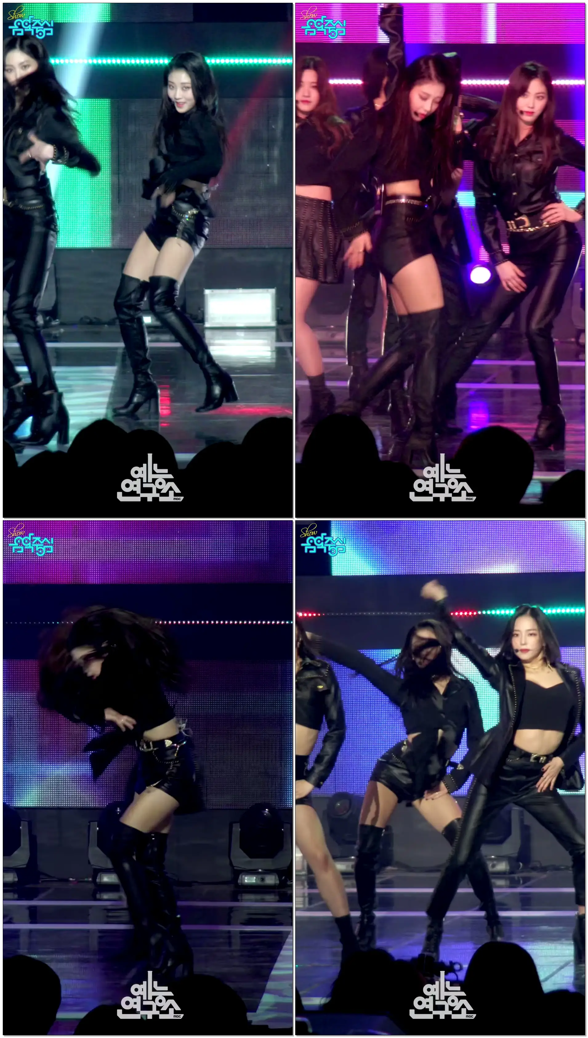 [예능연구소 직캠] 씨엘씨 블랙드레스 장승연 Focused @쇼!음악중심_20180303 BLACK DRESS CLC JANG SEUNG YEON