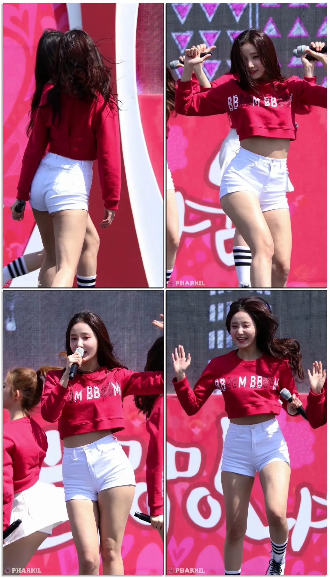 [4K][직캠/Fancam] 180407 모모랜드(MOMOLAND) (연우) 뿜뿜(BBoom BBoom) @ 희망나눔 1m 1원 자선걷기 힐링콘서트
