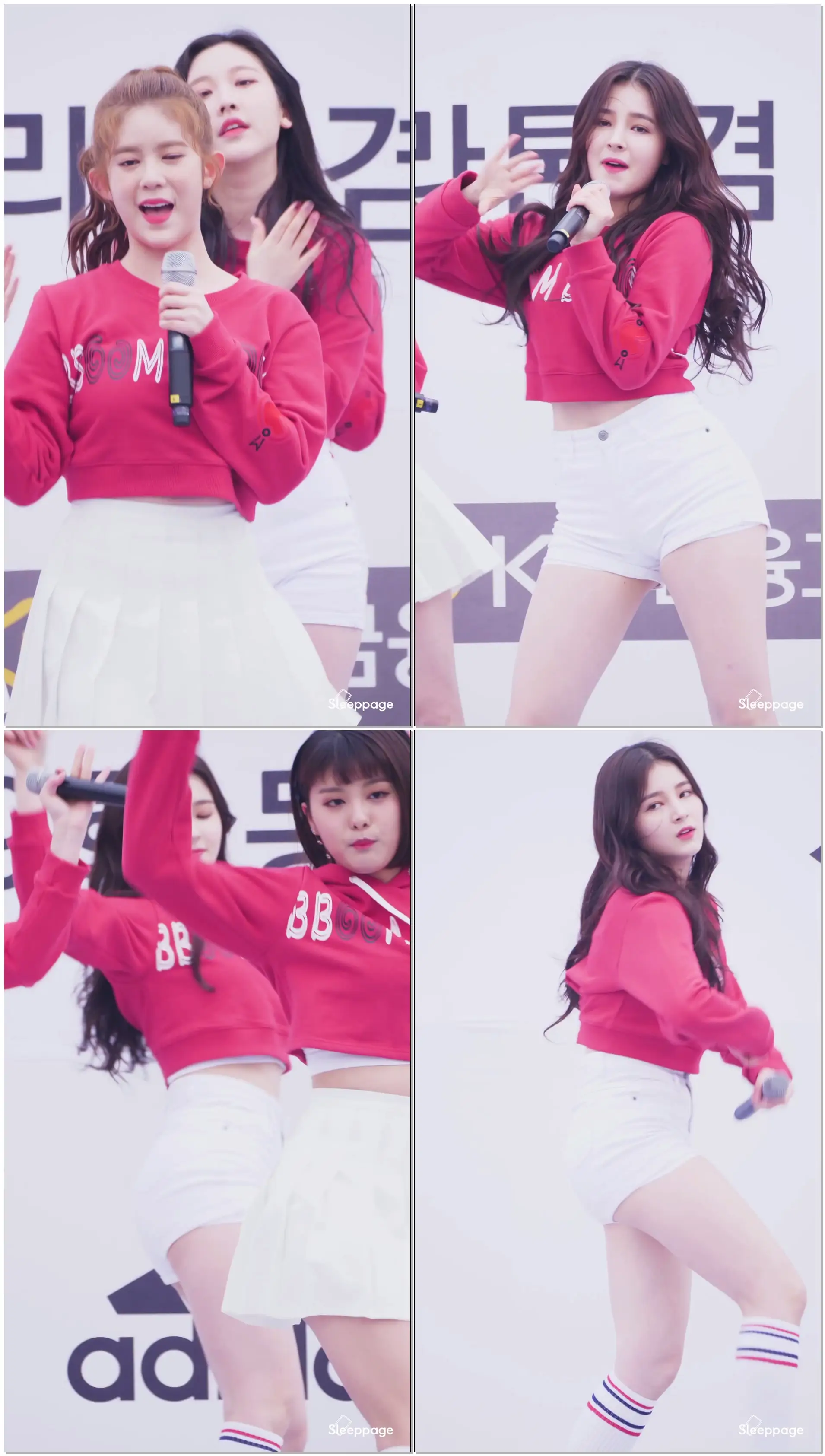 [4K] 180318 모모랜드 MOMOLAND 뿜뿜 BBOOM BBOOM 낸시 Nancy @ 서울마라톤 By Seeppage