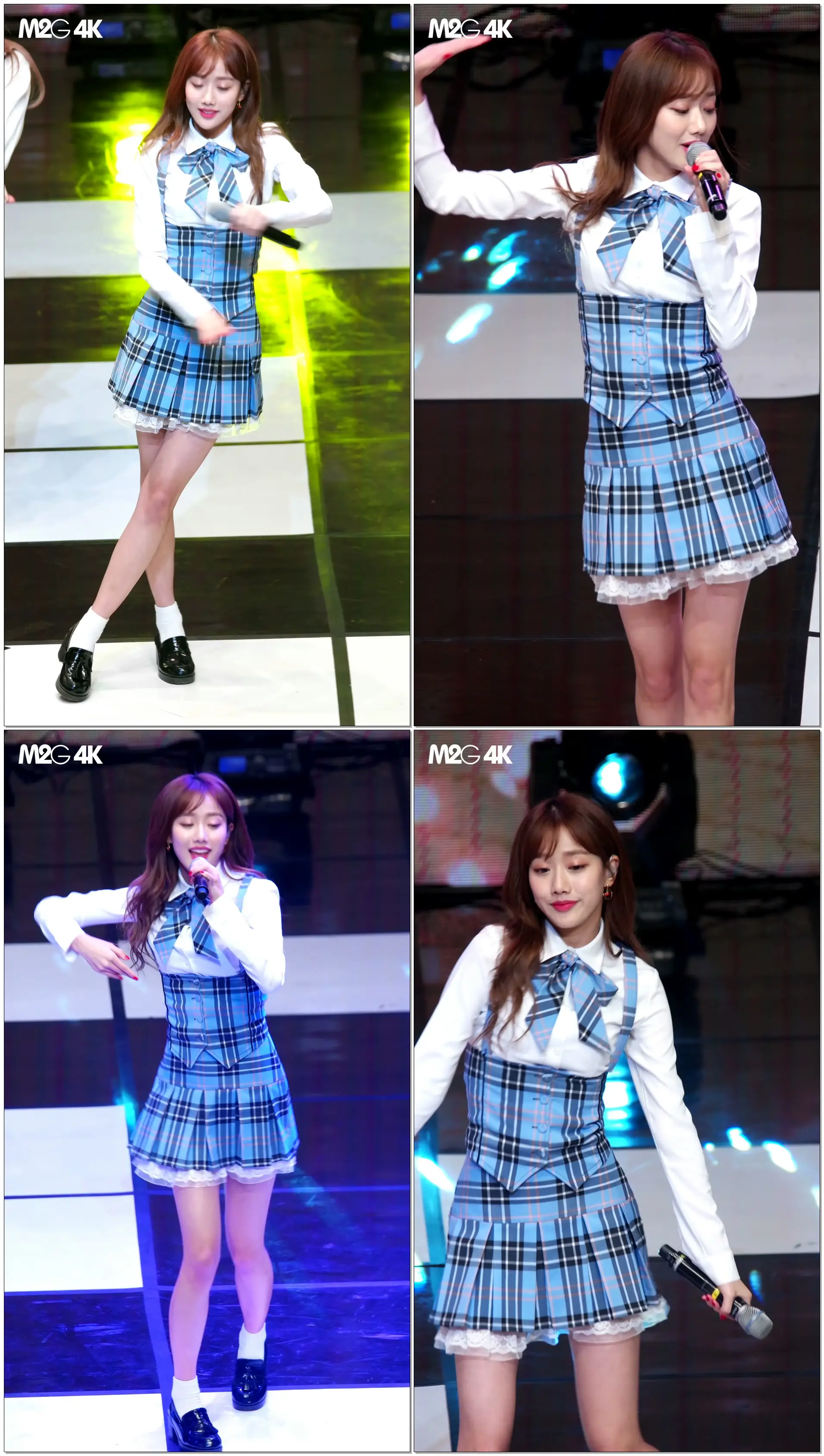 [직캠] 171216 에이프릴 나은 ( 봄의 나라 이야기 ) - 올림픽 성공 개최 기원 강릉 콘서트