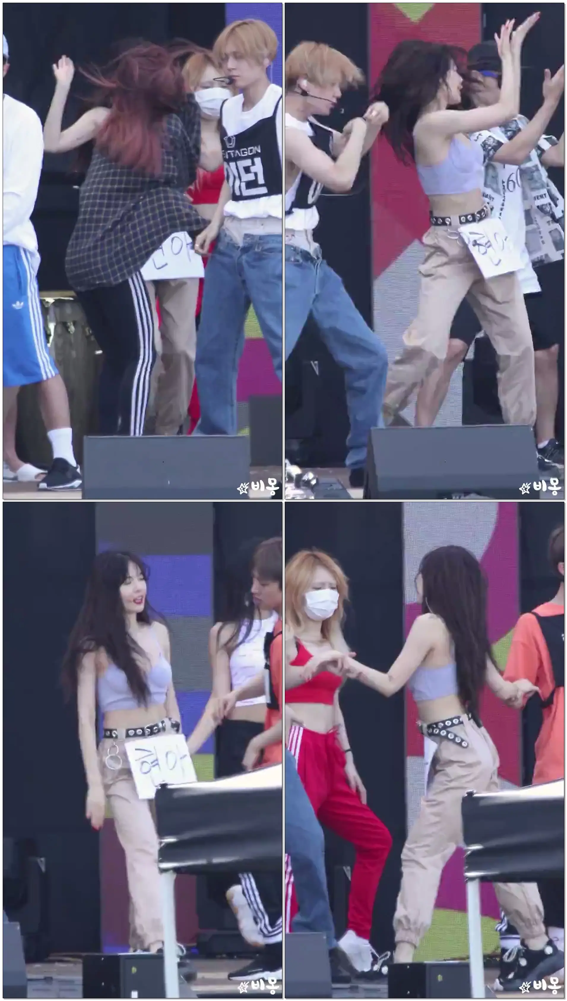 180723 Triple H현아(HyunA) - Retro Future (사복리허설) Rehearsal HD 직캠 by 비몽