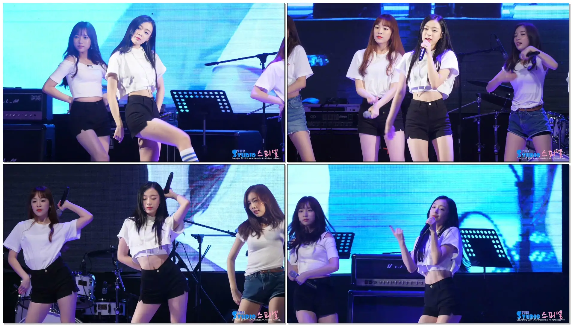 180810 에이프릴 APRIL 진솔 JINSOL 파랑새 The Blue Bird 4K 60P 직캠 @ 서울 아레나 뮤직페스티벌 by Spinel