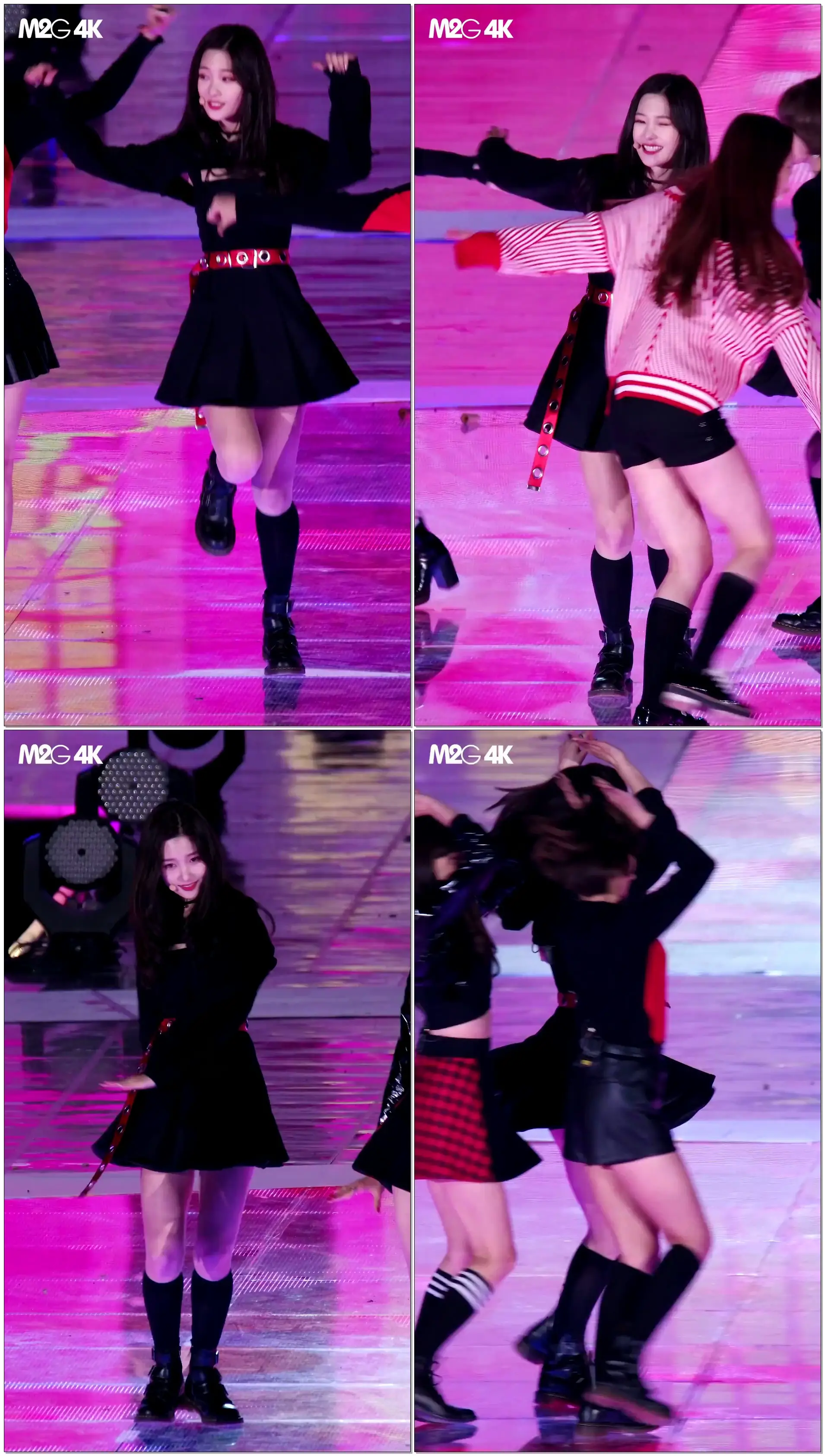 [직캠] 171104 다이아 채연 ( 굿밤 ) - 평창 드림콘서트