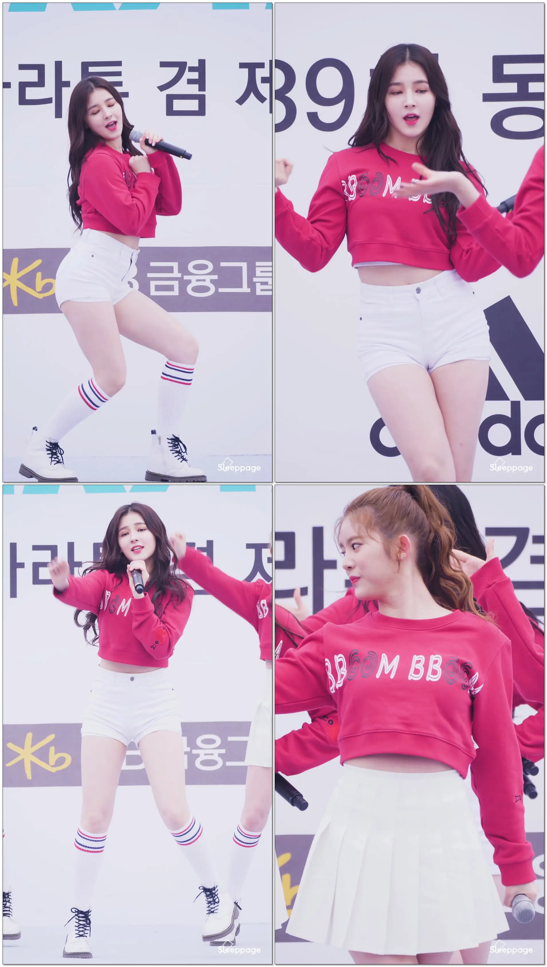 [4K] 180318 모모랜드 MOMOLAND 낸시 Nancy Full Cam @ 서울마라톤 By Seeppage