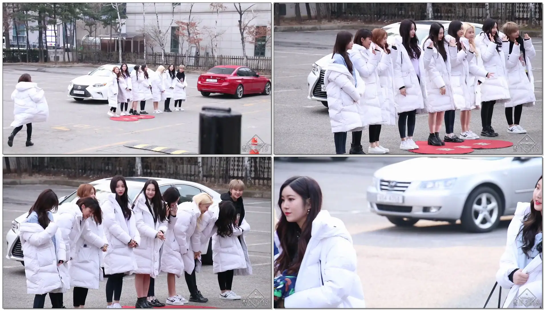 180323 모모랜드 (MOMOLAND) 전체 출근길 BY 철이 147Company - kbs 뮤직뱅크 신관공개홀(직캠/fancam)