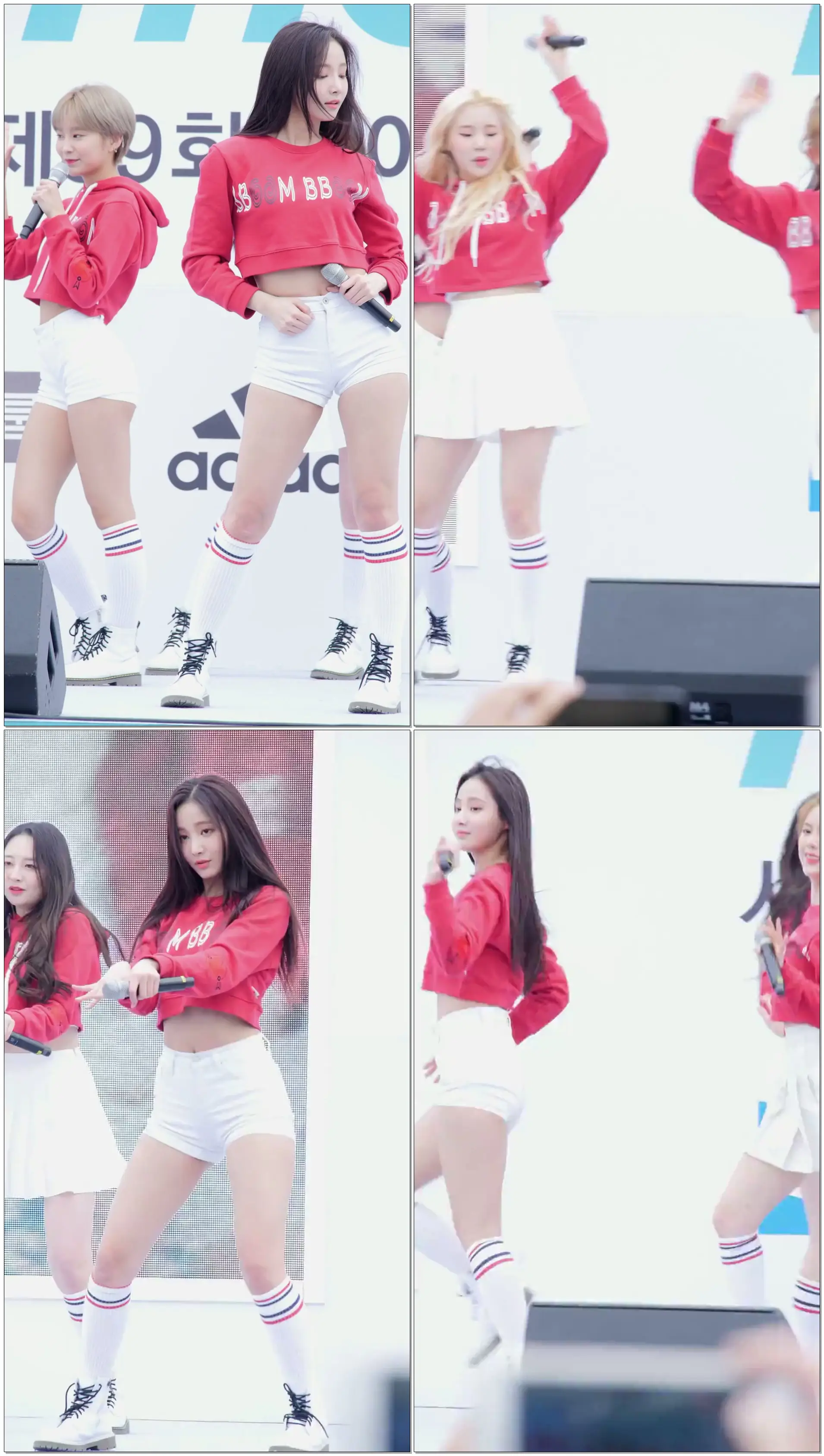 연우 YEONWOO 세로캠 _ 모모랜드 MOMOLAND _ 뿜뿜 BBoom BBoom _ 서울국제마라톤 _ 잠실종합운동장