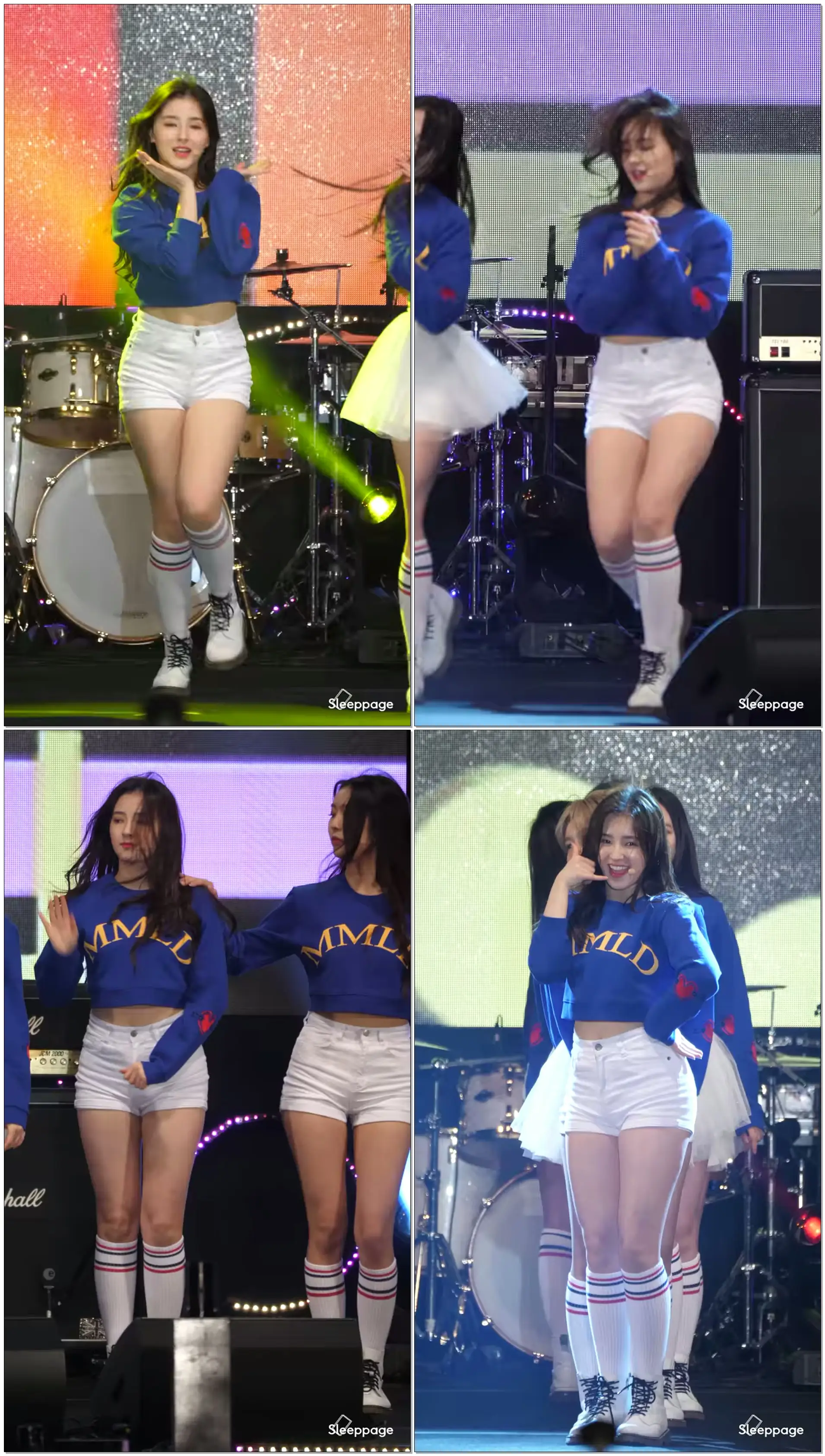 [4K] 180331 모모랜드 MOMOLAND 어마어마해 wonderful Love 낸시 Nancy @ 평창너머세계로 By Sleeppage