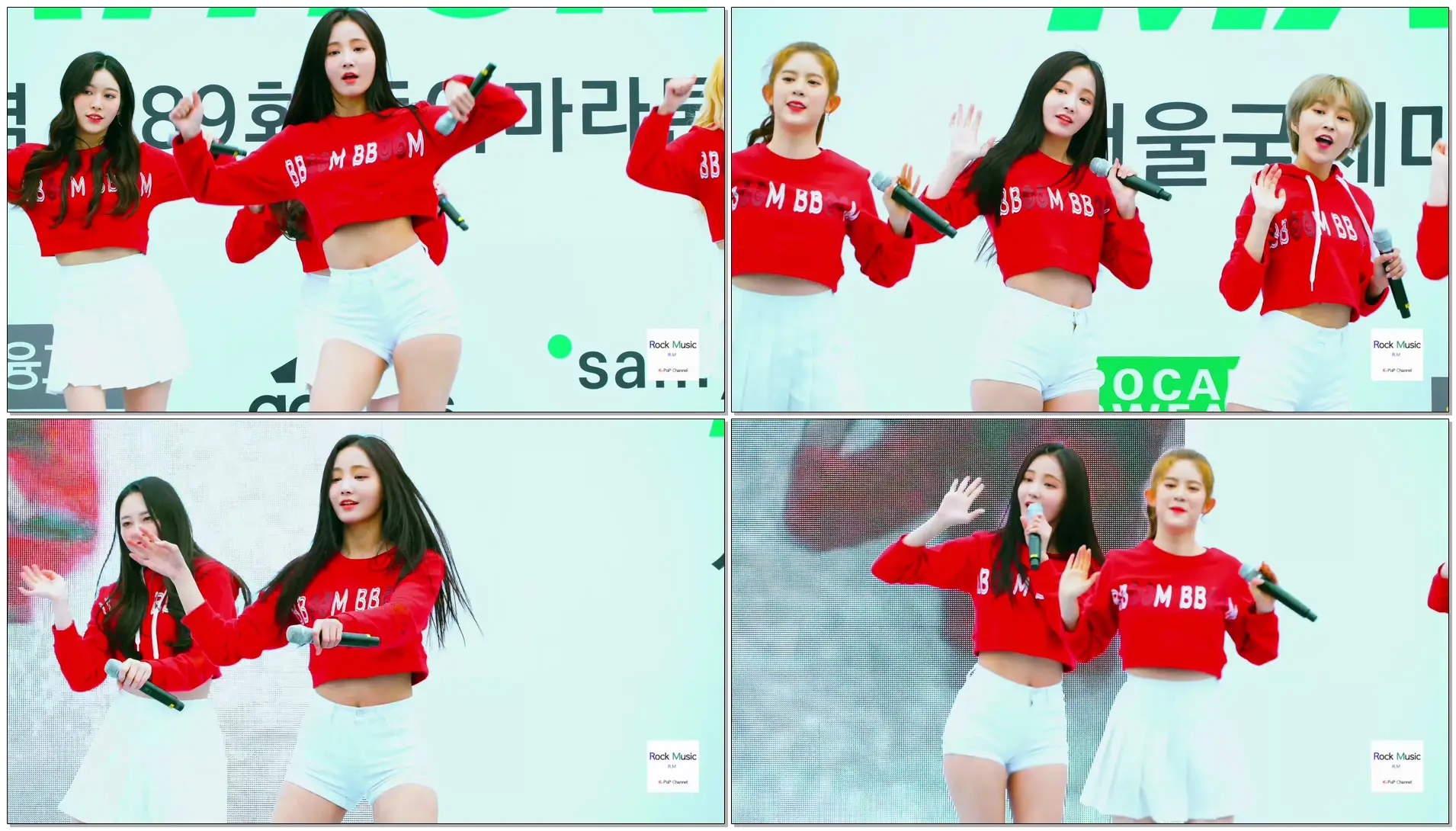 모모랜드 연우(Yeonwoo )[4K 직캠]뿜뿜 BBoom BBoom, color grading Ver.@180318 락뮤직