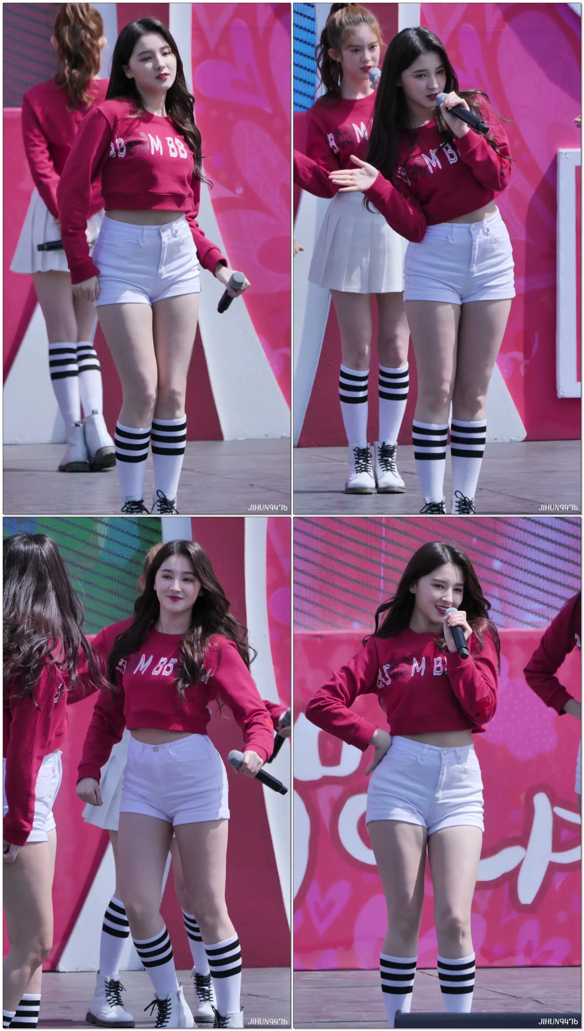 [4k] 180407 모모랜드 MOMOLAND(낸시 Nancy) - 짠쿵쾅 @ 2018 나눔 콘서트 공연 직캠 by jihun9476