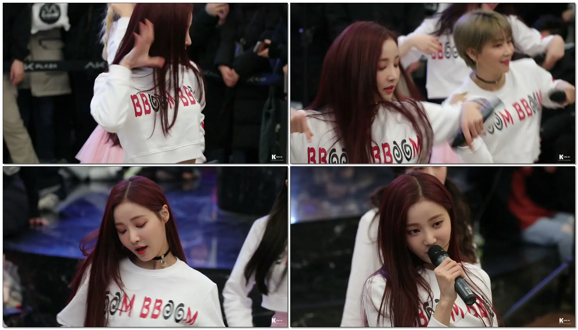 180203 분당 게릴라 콘서트 모모랜드 (momoland) 뿜뿜 연우 가로 직캠 / fancam