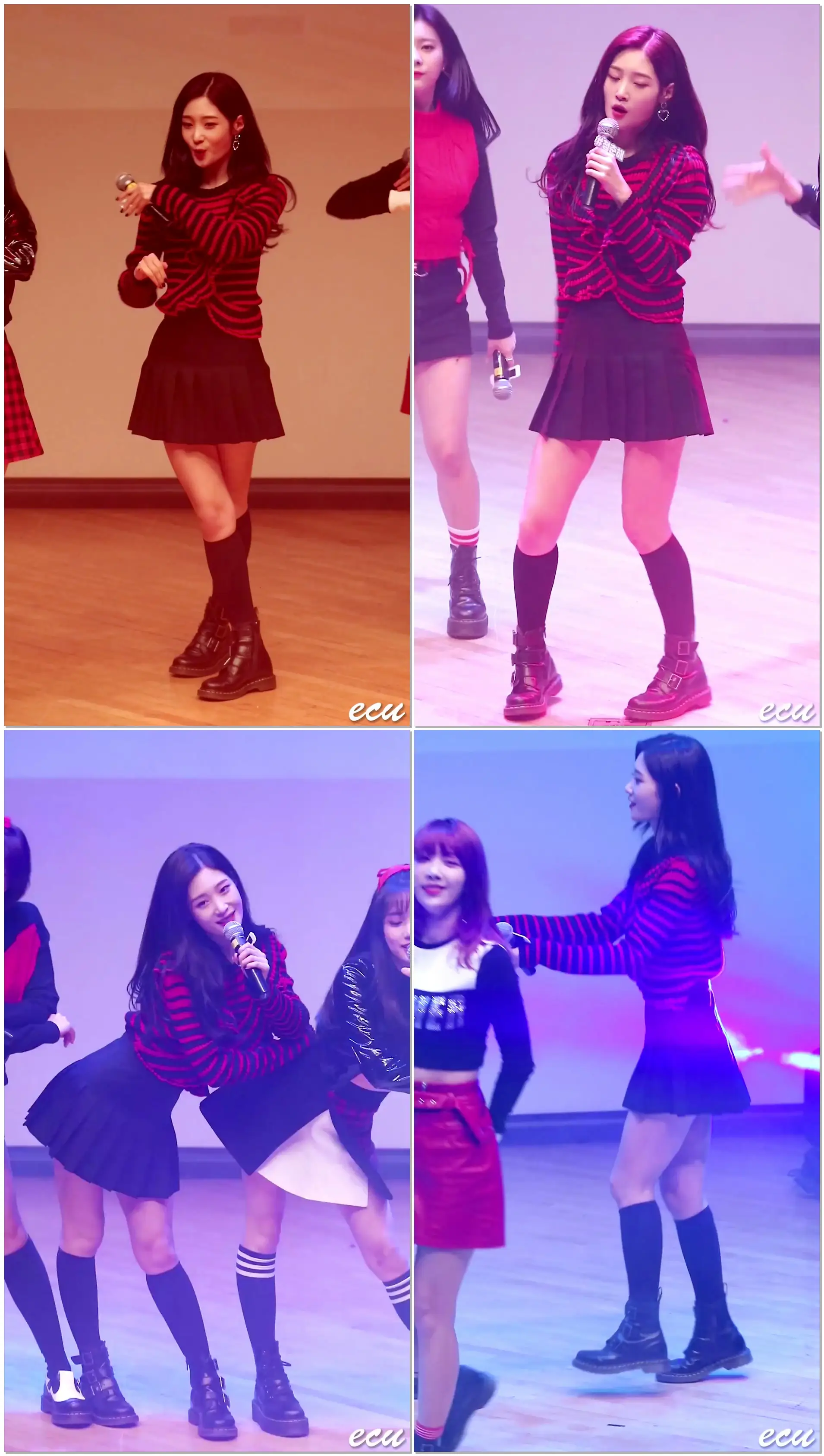 171215 다이아 (DIA) 정채연 (Chaeyeon) 그길에서 (On The Road) / 대전 #청춘해 콘서트 직캠 fancam by ecu