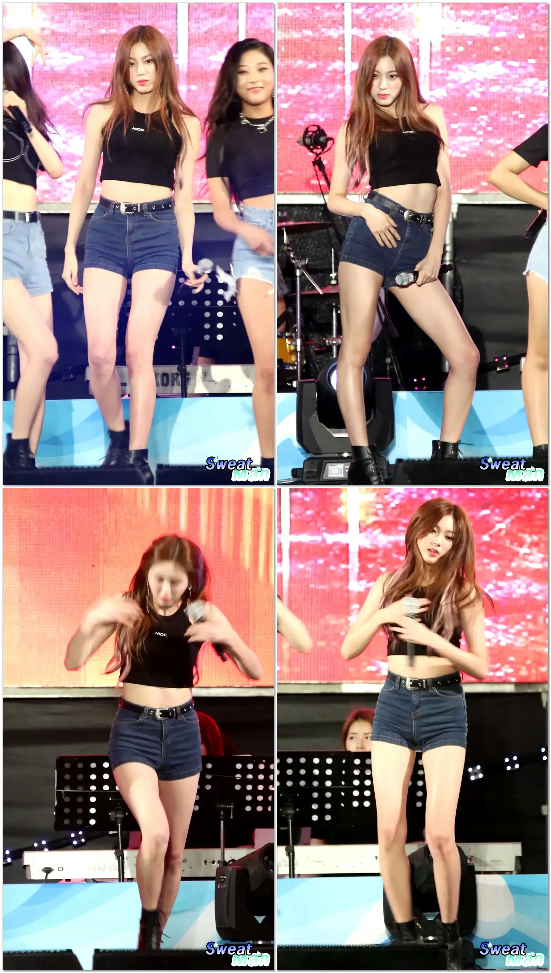 [60f] 180805 CLC(씨엘씨) 권은빈(KWON EUNBIN) - 블랙드레스(BLACK DRESS) @2018 현인가요제 직캠(fancam) by 땀맨(SweatMan)