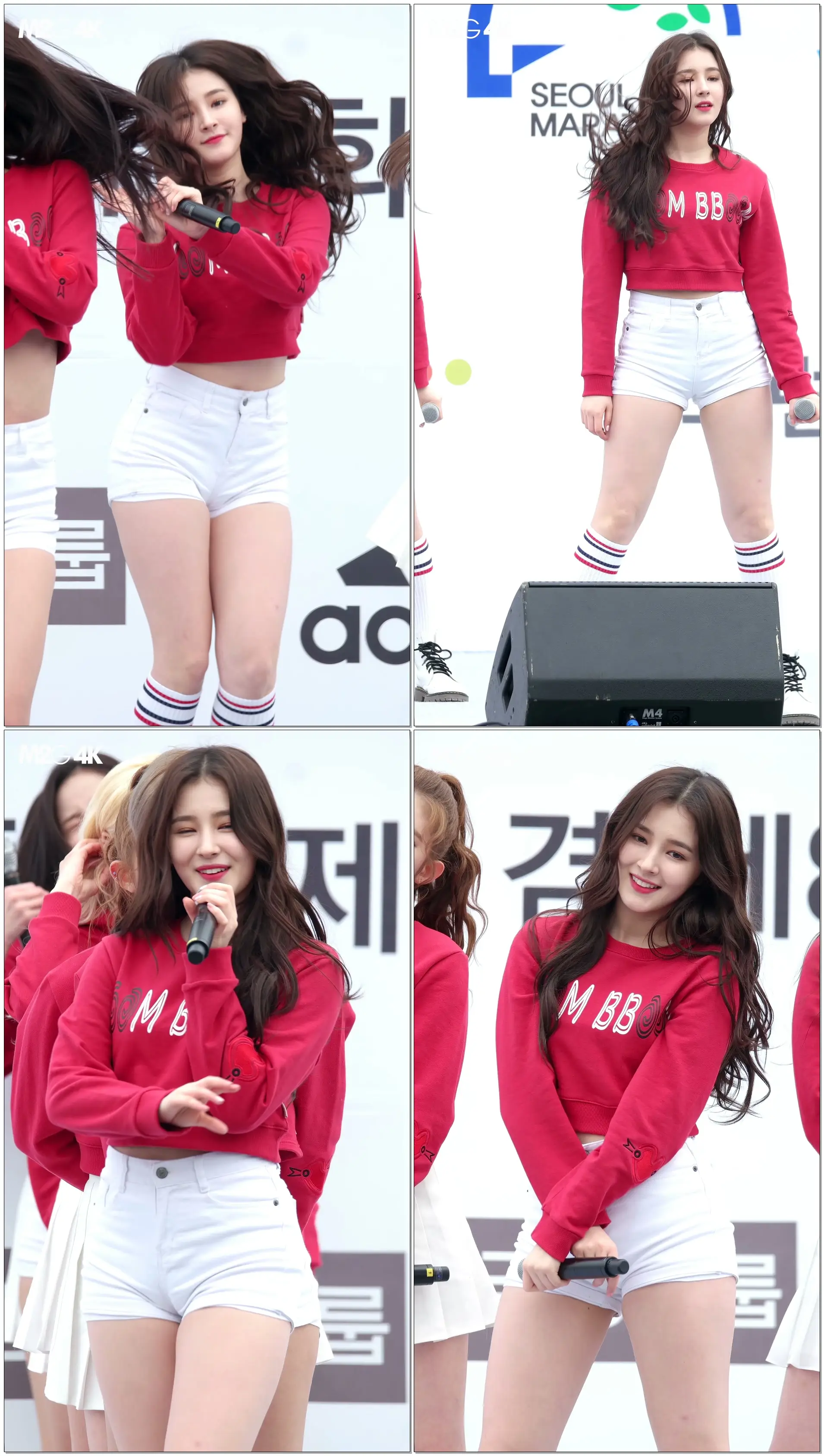 [직캠] 180318 모모랜드 낸시 ( 어마어마해 ) 국제 마라톤대회