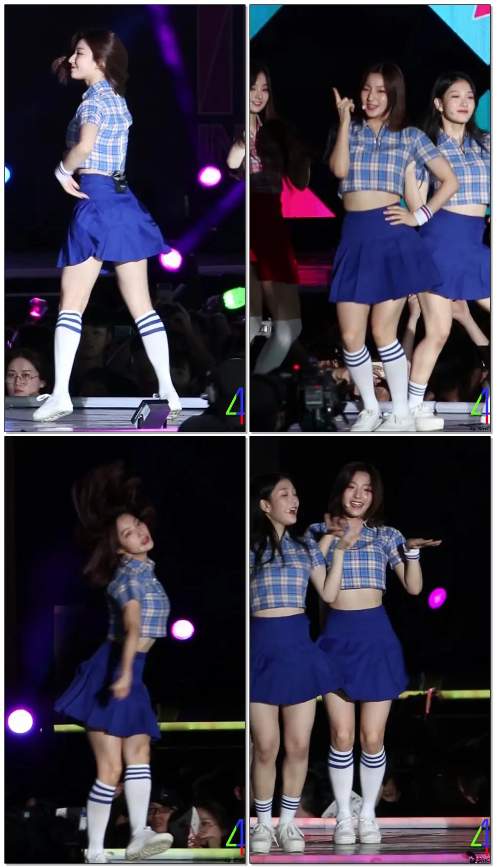 180901 프로미스나인 (fromis_9) 새롬 (Saerom) 오 (oh) BY 신씨 147Company - 인천 ink한류콘서트(직캠/fancam)