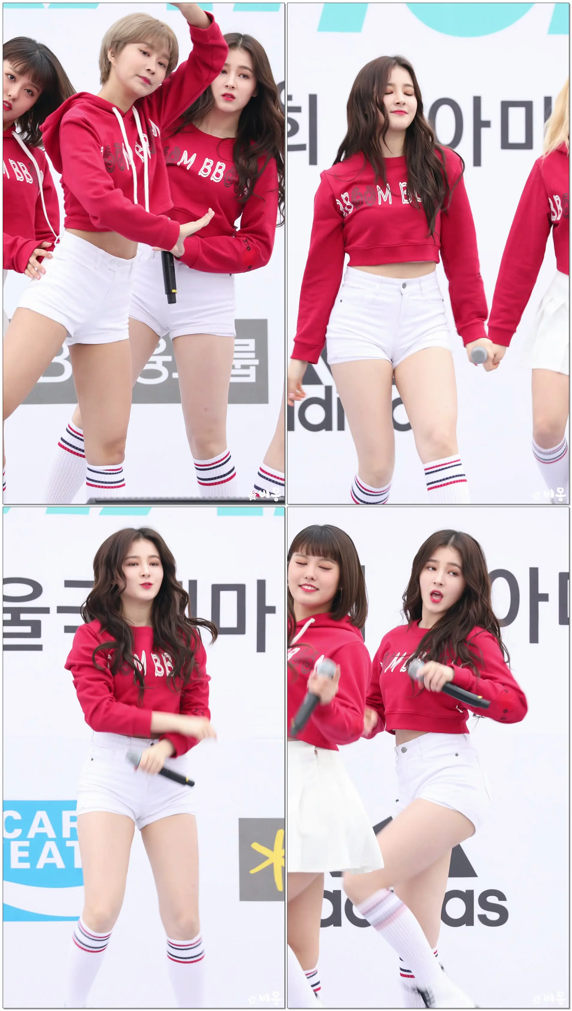 180318 모모랜드(MOMOLAND) - 꼼짝마 (Freeze) 낸시 직캠 (Nancy Focus) [서울국제마라톤대회] 4K 직캠 by 비몽