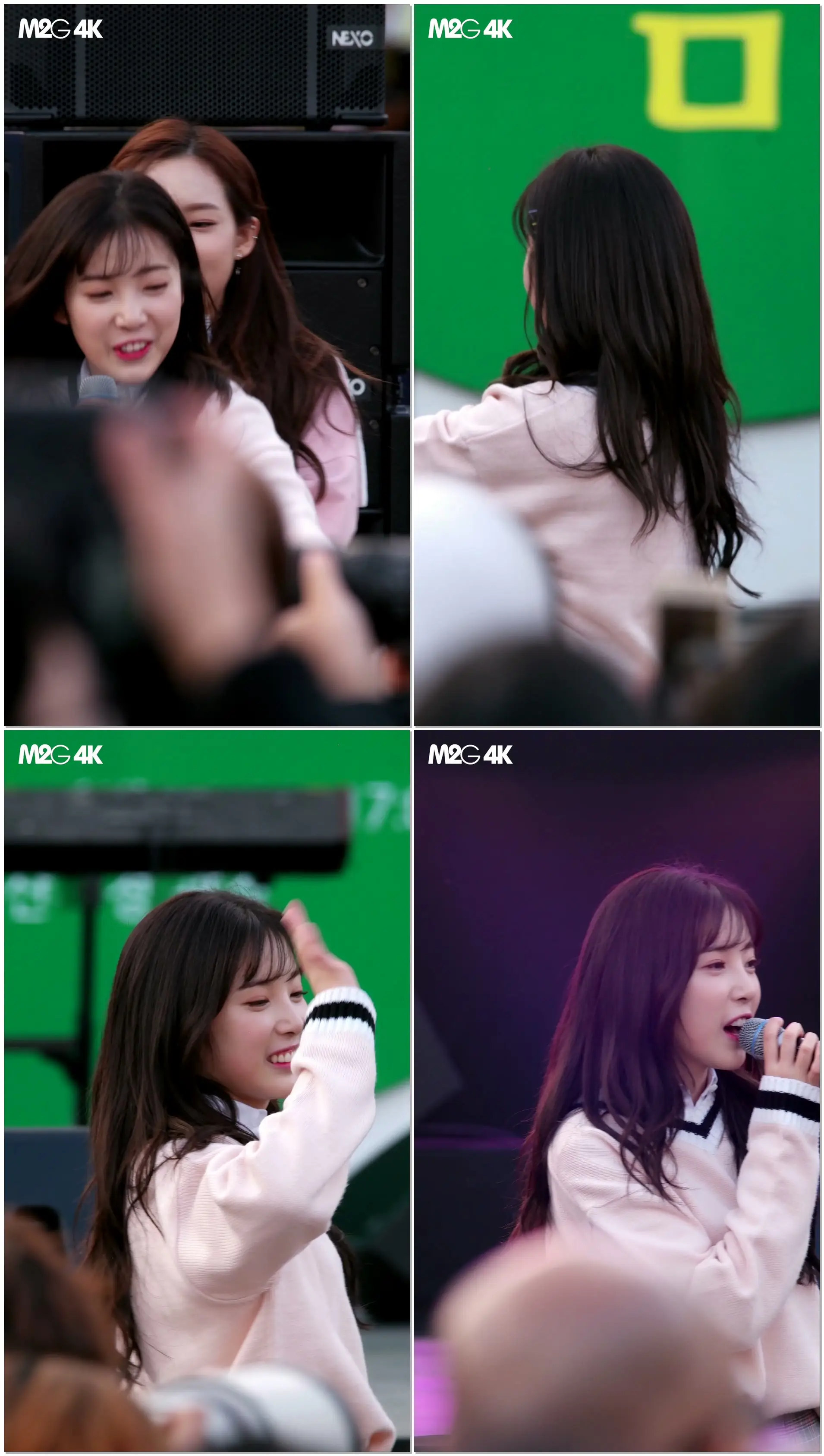 [직캠] 171105 에이프릴 윤채경 ( Muah! ) - 오산 청소년축제