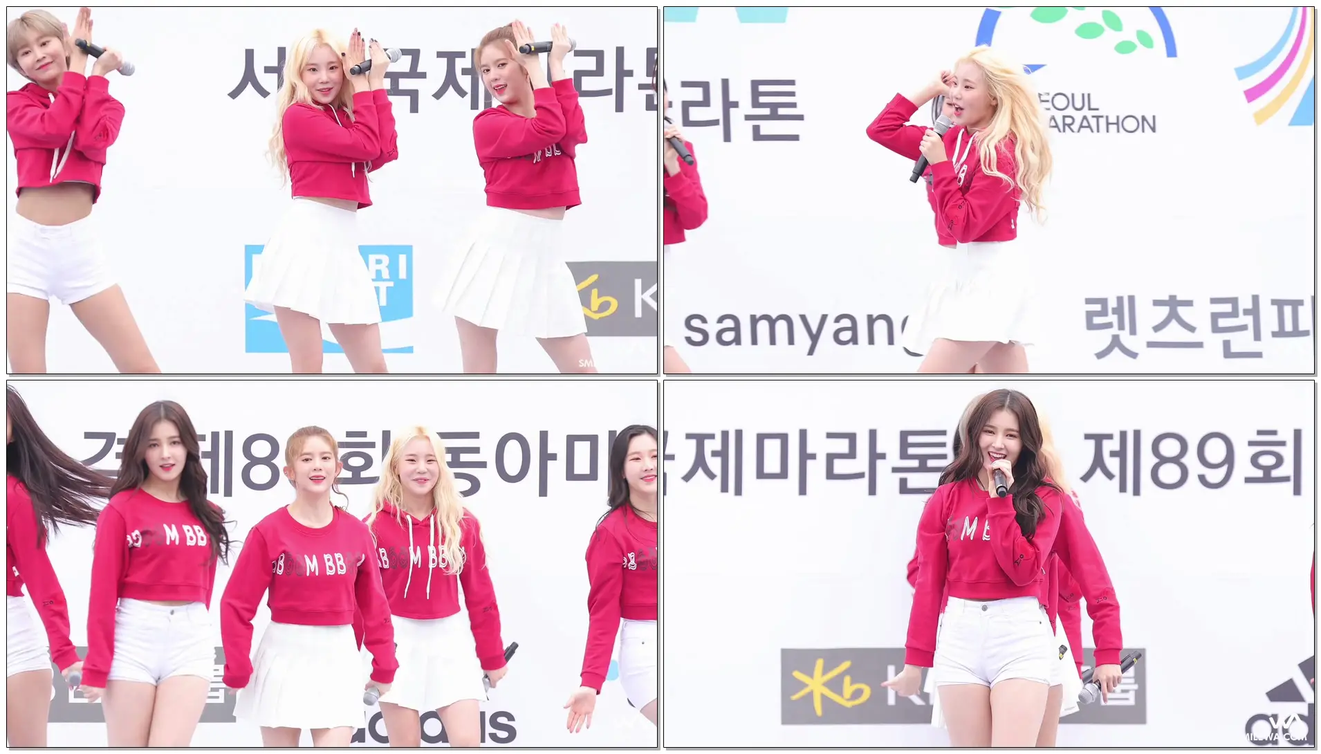 180318 모모랜드 (MOMOLAND) '어마어마해' 주이 4K 직캠 @서울 국제 마라톤 대회 4K Fancam by -wA-