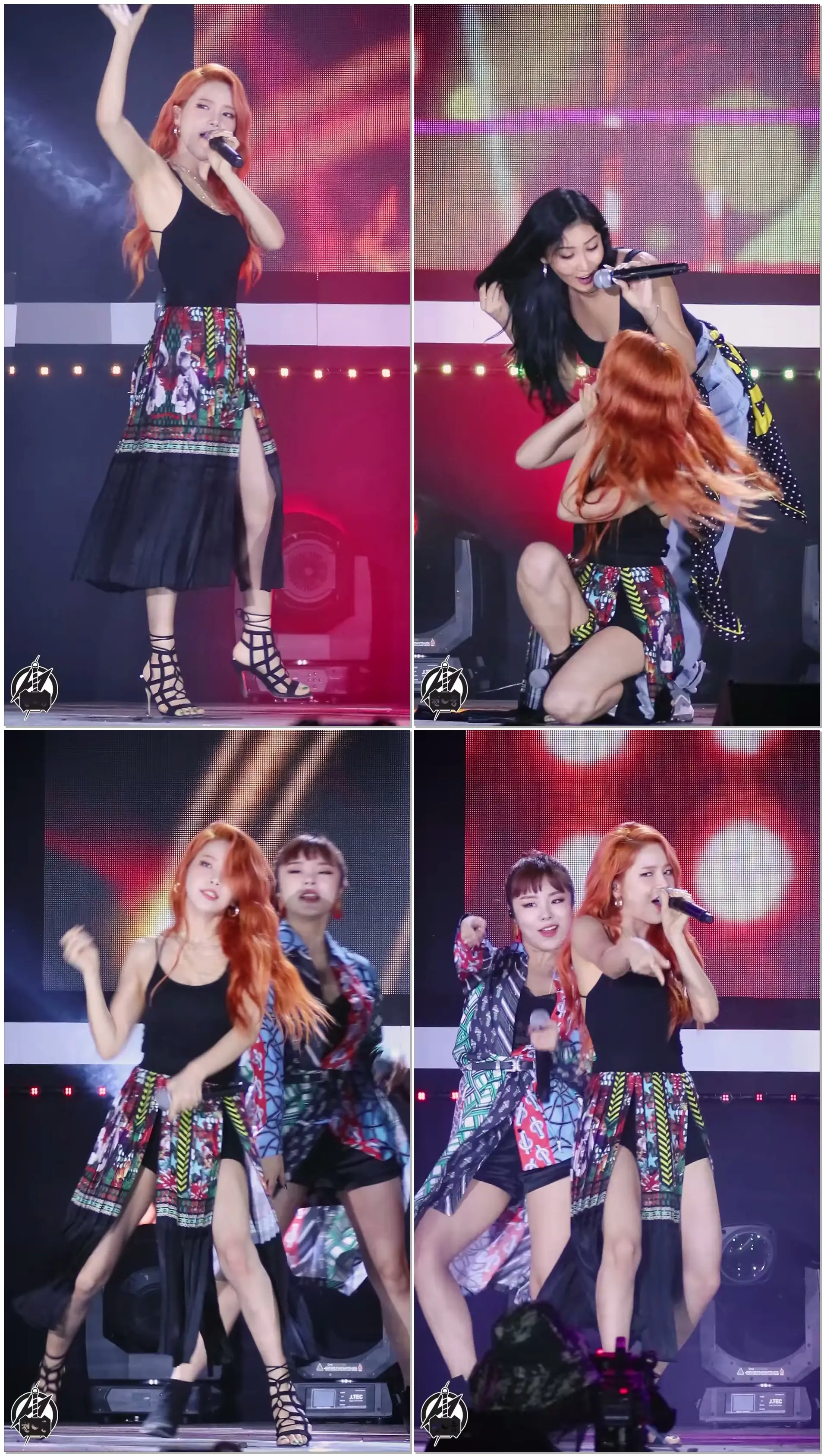180724 마마무 솔라 직캠 '잠이라도 자지 + 너나 해' Sleep In The Car + Egotistic MAMAMOO Solar Fancam @THE SHOW