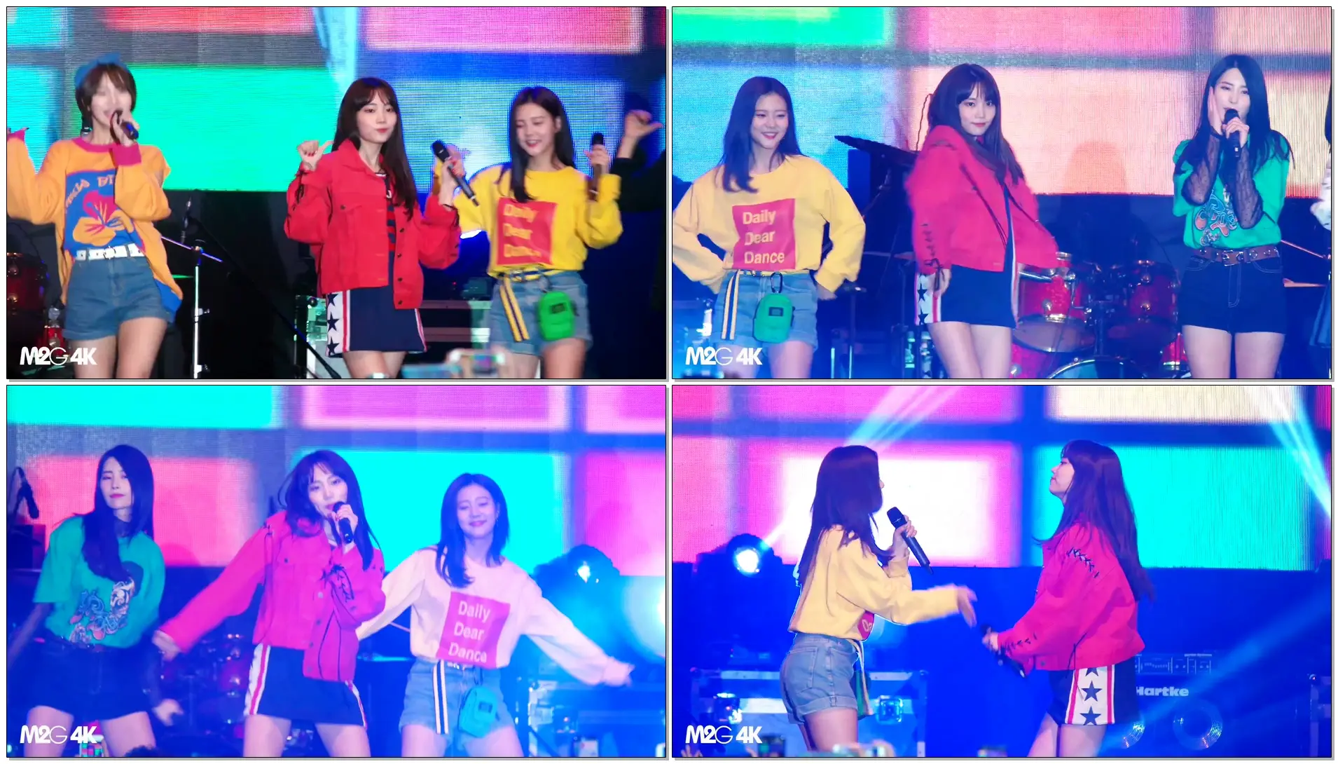 [직캠] 171101 다이아 주은 ( 굿밤 ) - 인하공전 축제