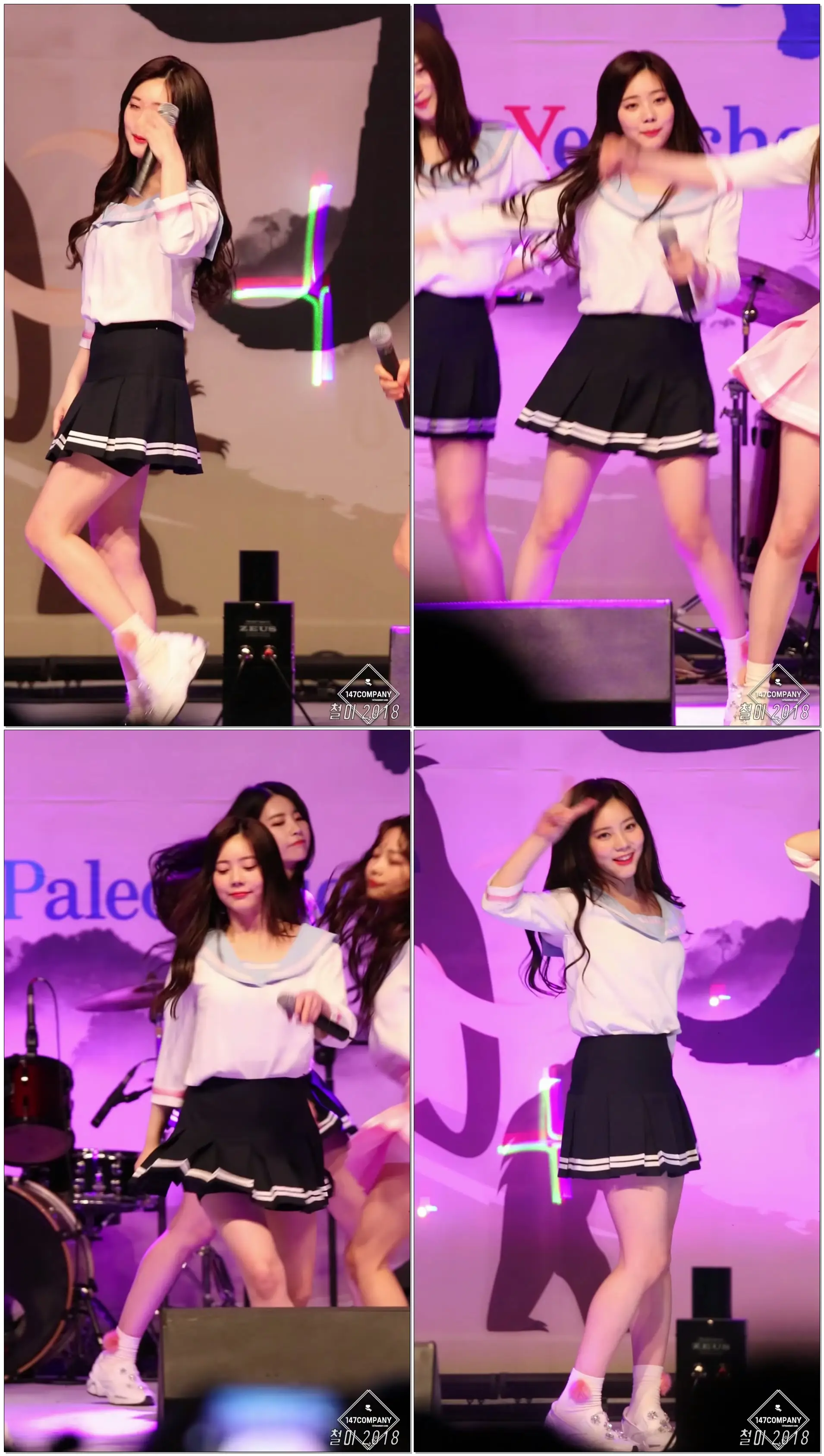 180504 다이아 (DIA) 은채 (EUNCHAE) 듣고싶어 (Can't Stop) BY 철이 147Company - 연천 구석기축제(직캠/fancam)