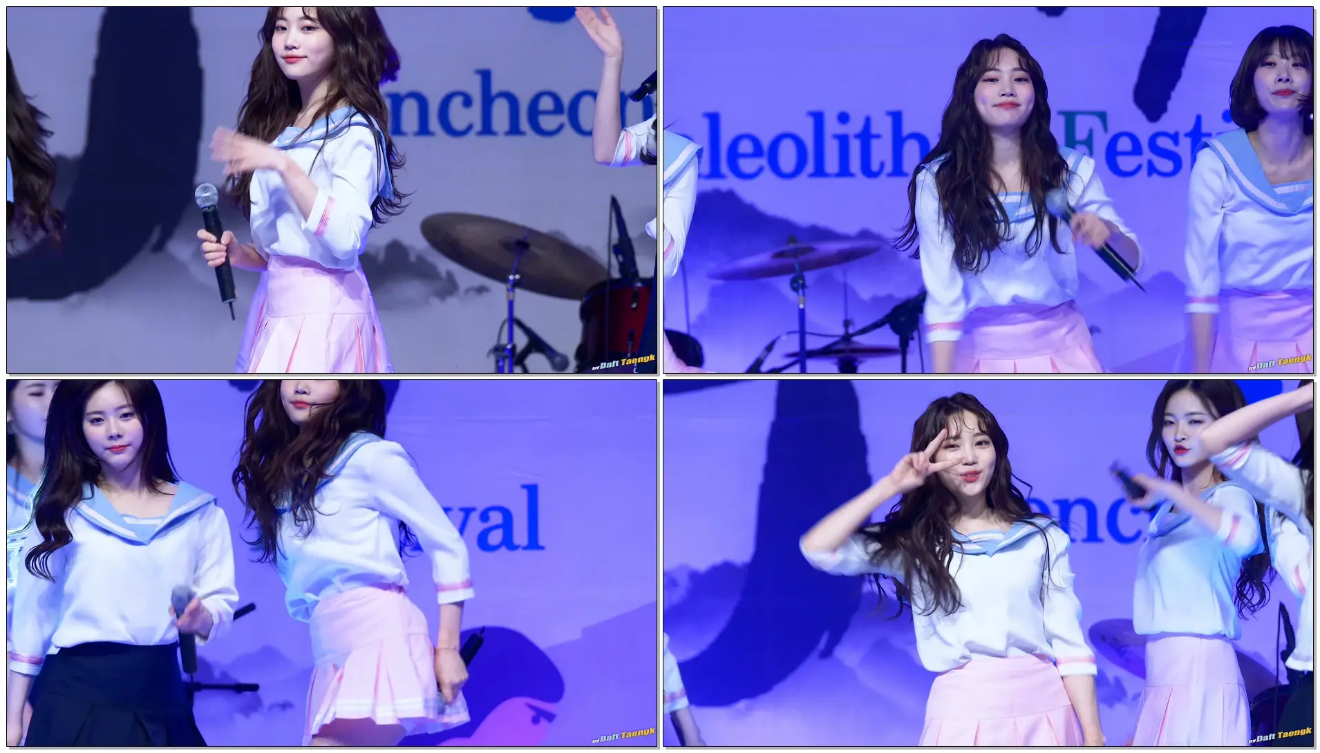180504 주은 Jueun 다이아 DIA '듣고 싶어 Can't stop' @연천 구석기축제 4K 60P 직캠 by DaftTaengk