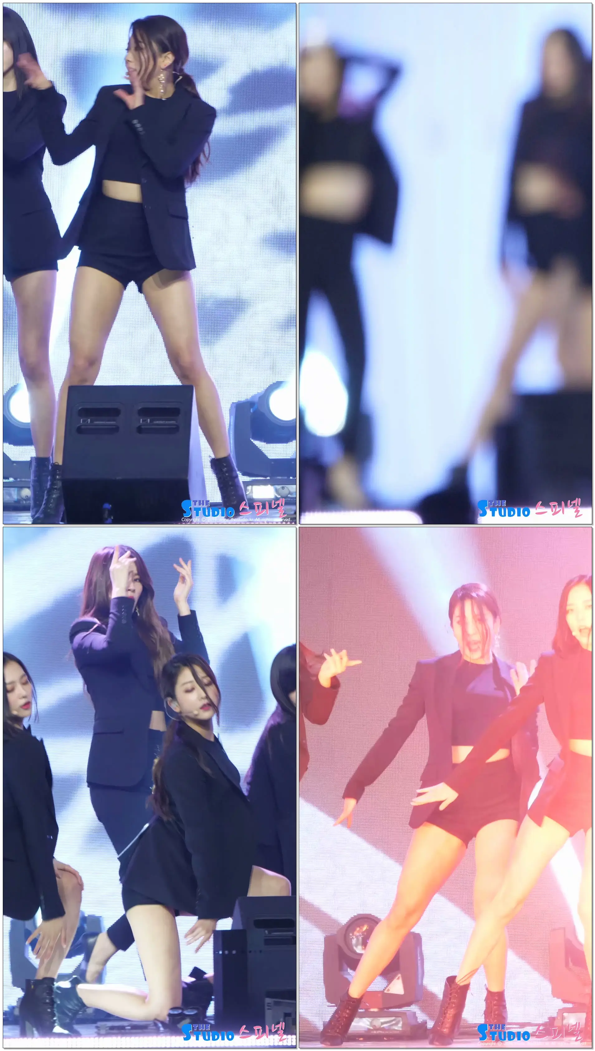 180506 씨엘씨 장승연 '블랙드레스' 4K 직캠 CLC Seungyeon fancam - Black Dress (양구 곰취축제) by Spinel