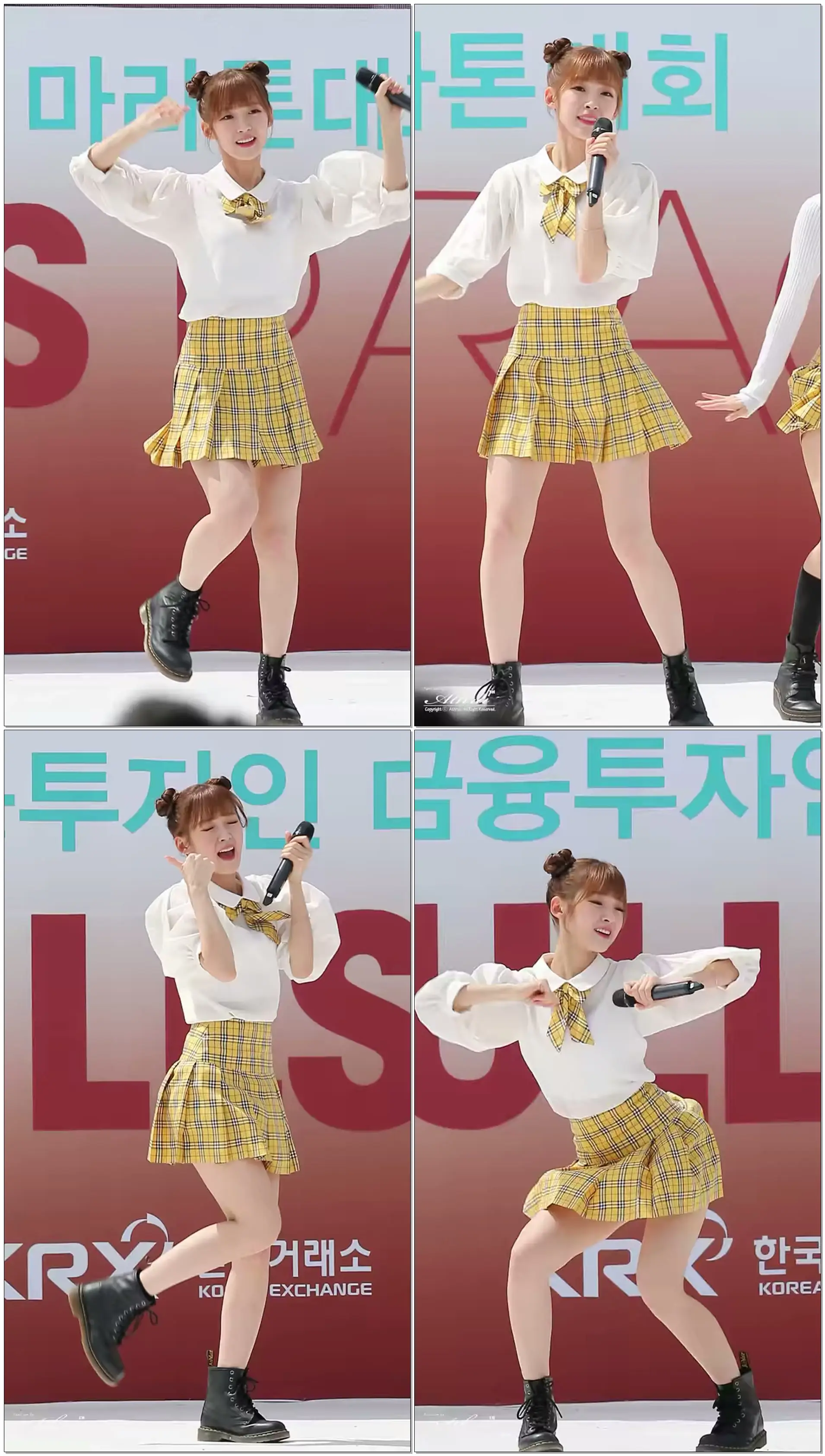 180407 오마이걸 OHMYGIRL 아린 ARIN +Banana allergy monkey(바나나 알러지 원숭이) 직캠 fancam by Athrun