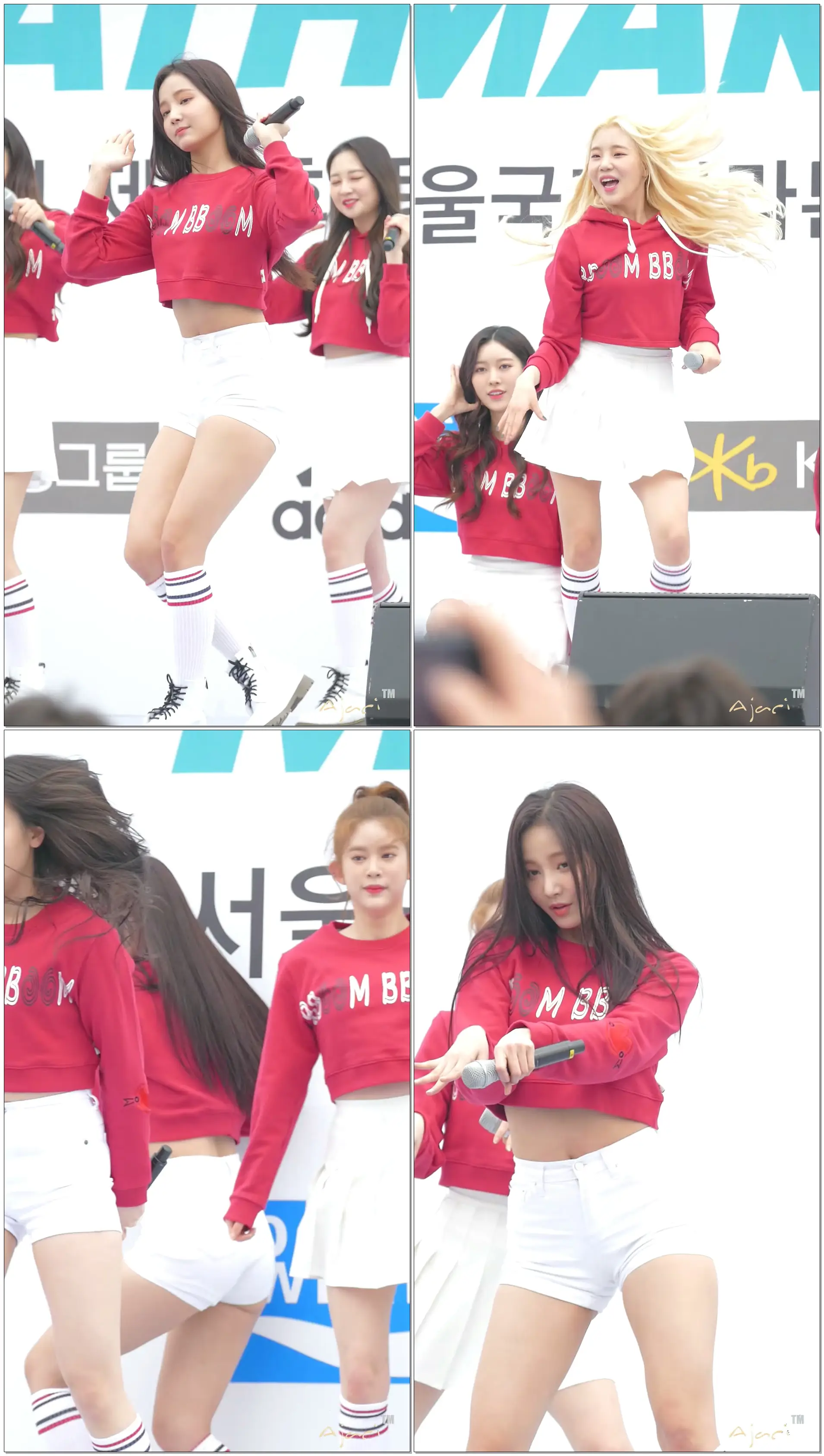 180318 MOMOLAND 모모랜드 연우 _ 뿜뿜 (BBoom BBoom) YeonWoo 직캠 Fancam 잠실 마라톤