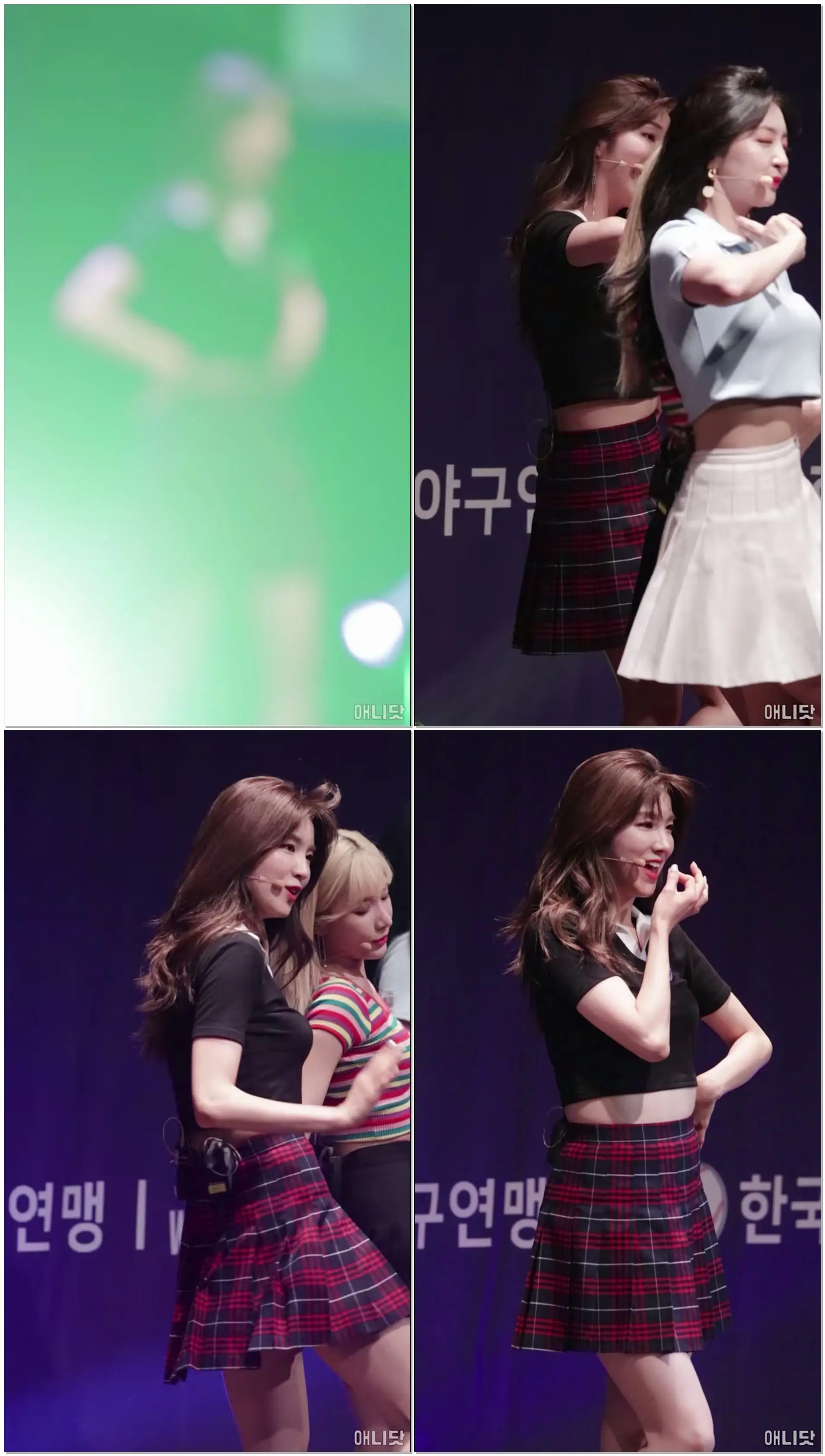 180721 라붐 (LABOUM) ZN 직캠 - Hwi Hwi (U-12 유소년 야구대회 개막식) By 애니닷