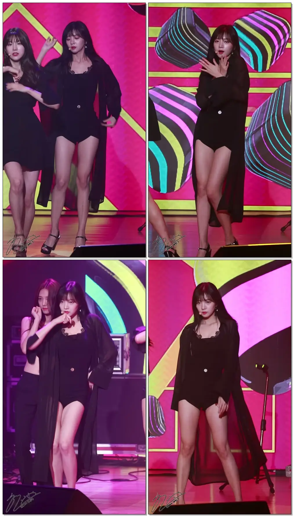 [180914] 굿모닝팝스 공개방송 라붐 해인 - 체온