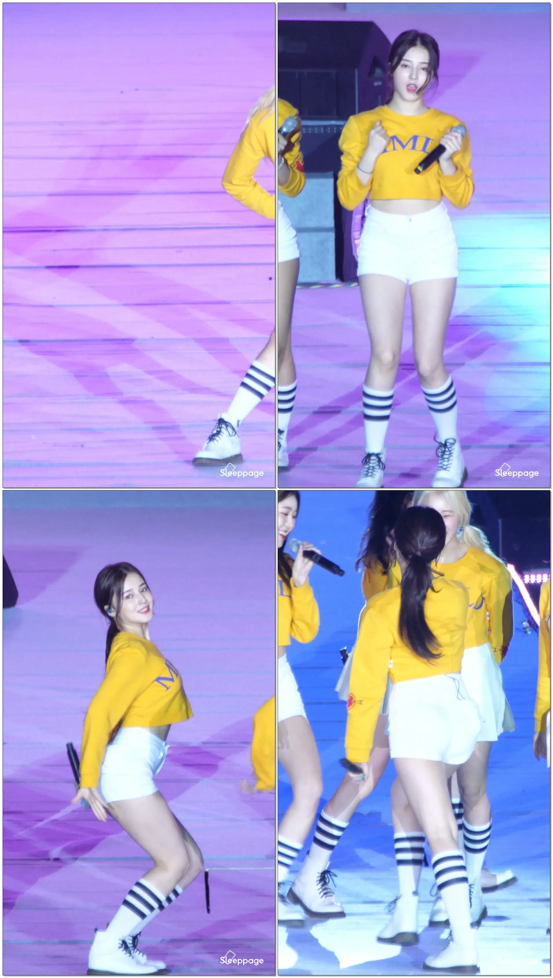 [4K] 180427 모모랜드 MOMOLAND 꼼짝마 Freeze! 낸시 Nancy @ 경북도민체전 By Sleeppage