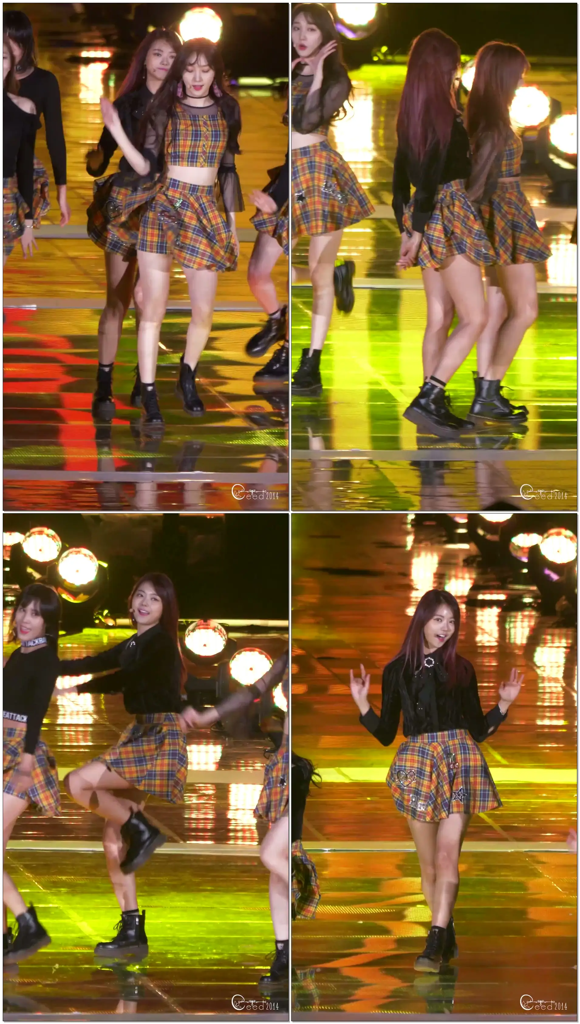 20171104_프리스틴_나영_위우(WEE WOO)_평창드림콘서트_직캠_4k_60p_fancam by Ceed