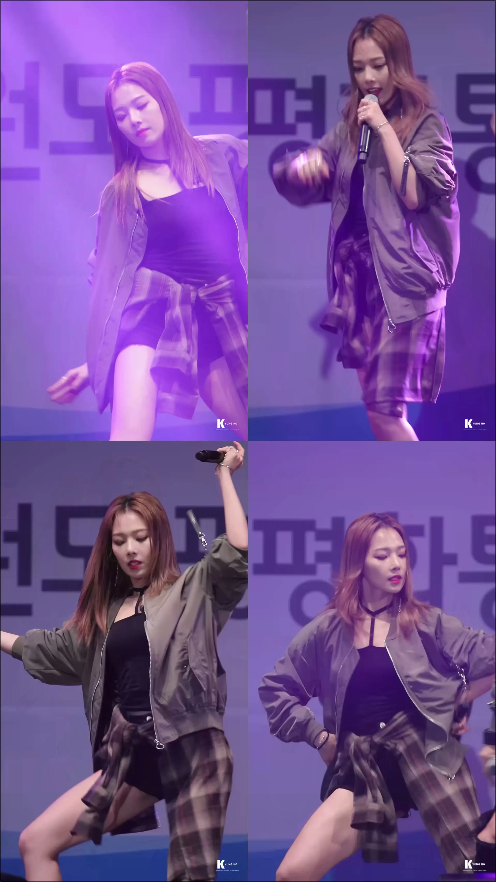 171021 춘천 이국주의 영스트리스 공개방송 KARD Oh nana 소민 직캠 / fancam