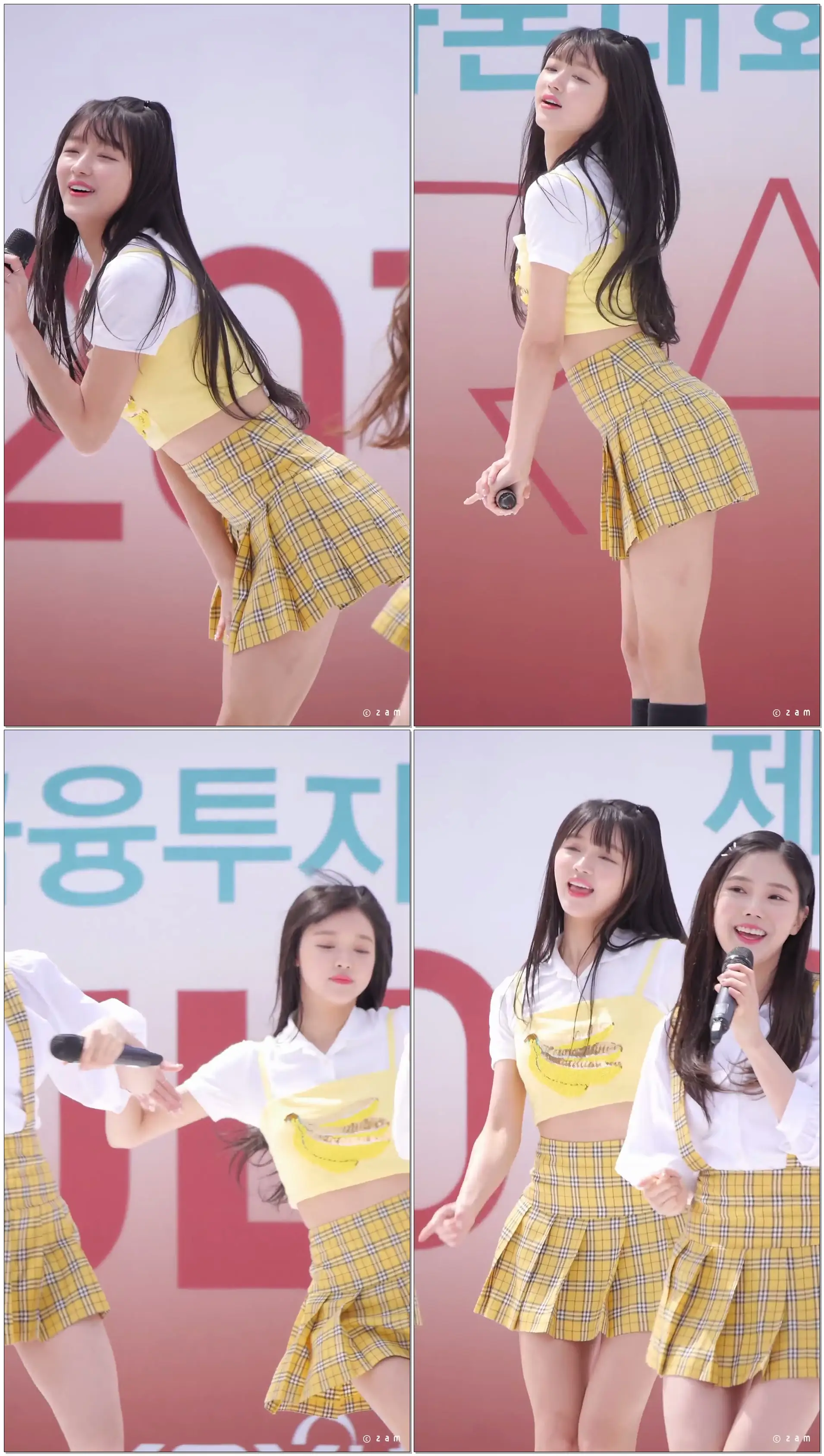 180407 오마이걸 유아 - 내 얘길 들와봐 (불스레이스 여의도공원) 직캠 fancam by zam