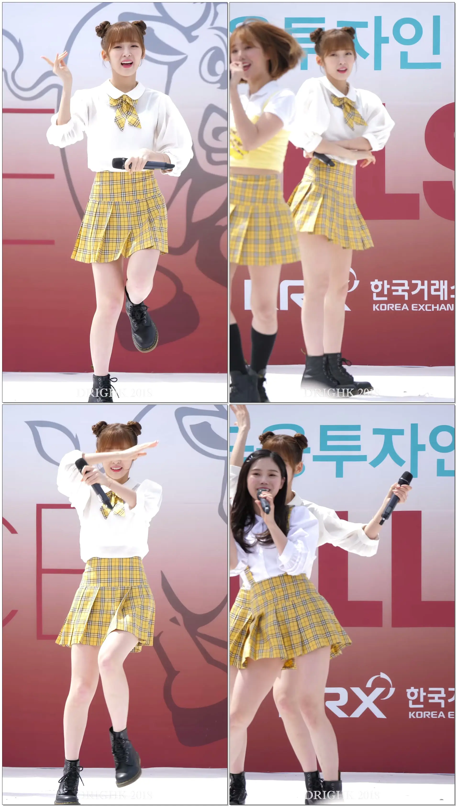 오마이걸(OHMYGIRL) 아린 '내 얘길 들어봐(A-ing)' 직캠fancam [180407 불스레이스마라톤]