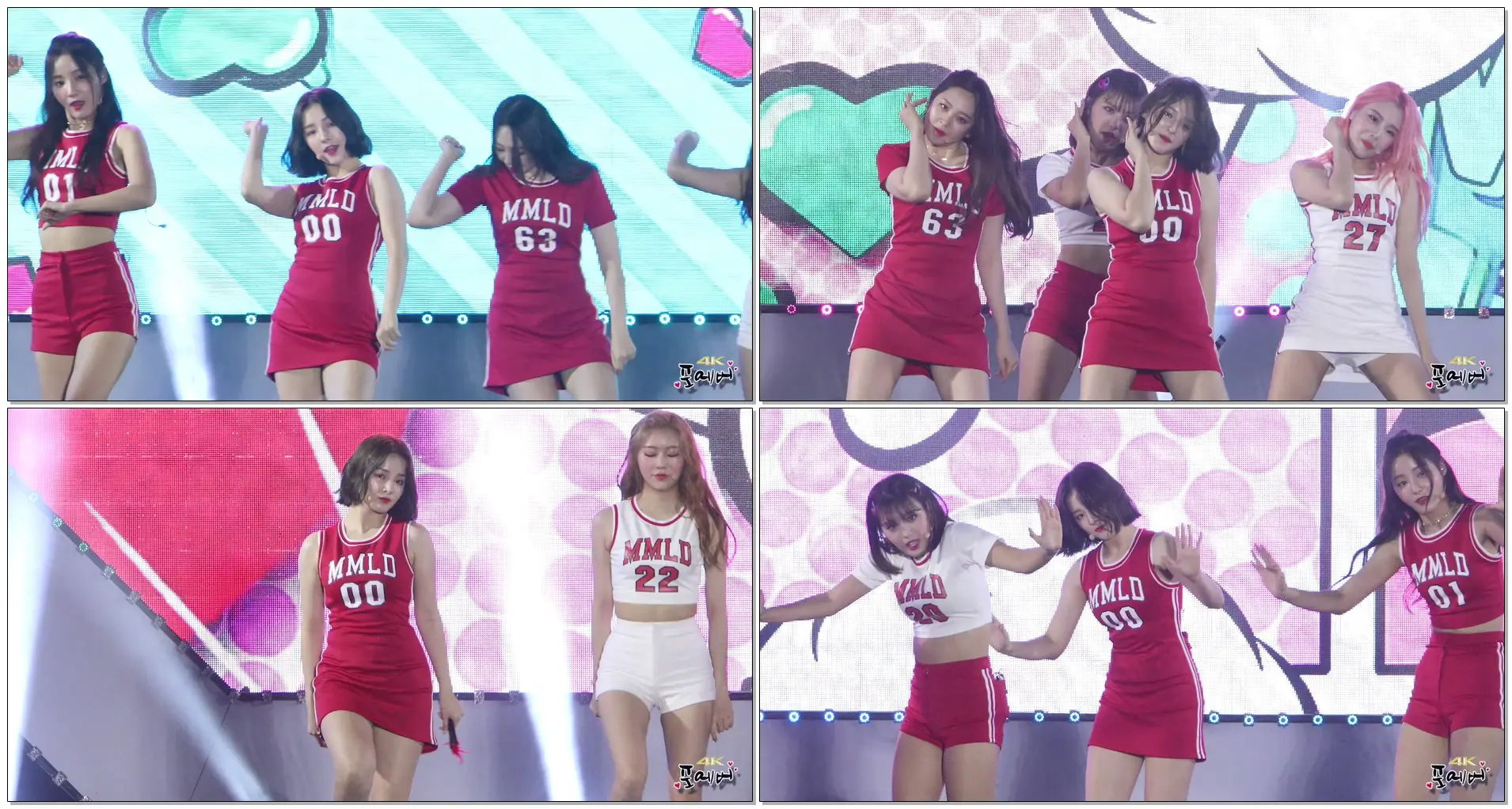 [4K] 180721 모모랜드(MOMOLAND) 낸시-BAAM [안동 K-POP 콘서트] 직캠(fancam) by 포에버