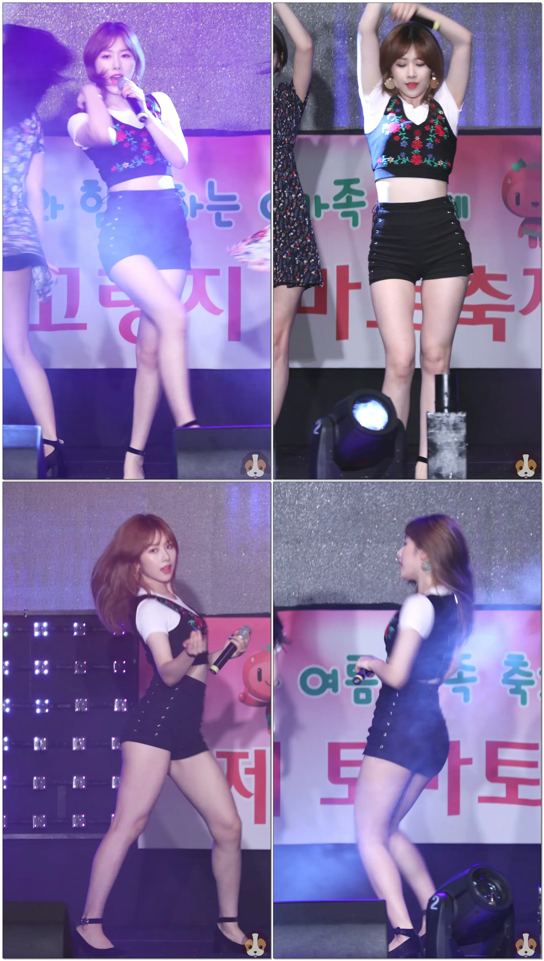 [4K] 180811소나무 (Sonamoo) 의진 (EuiJin) - 금요일밤 (Friday Night) @ 태기산케이팝쿨페스티벌 By 비글