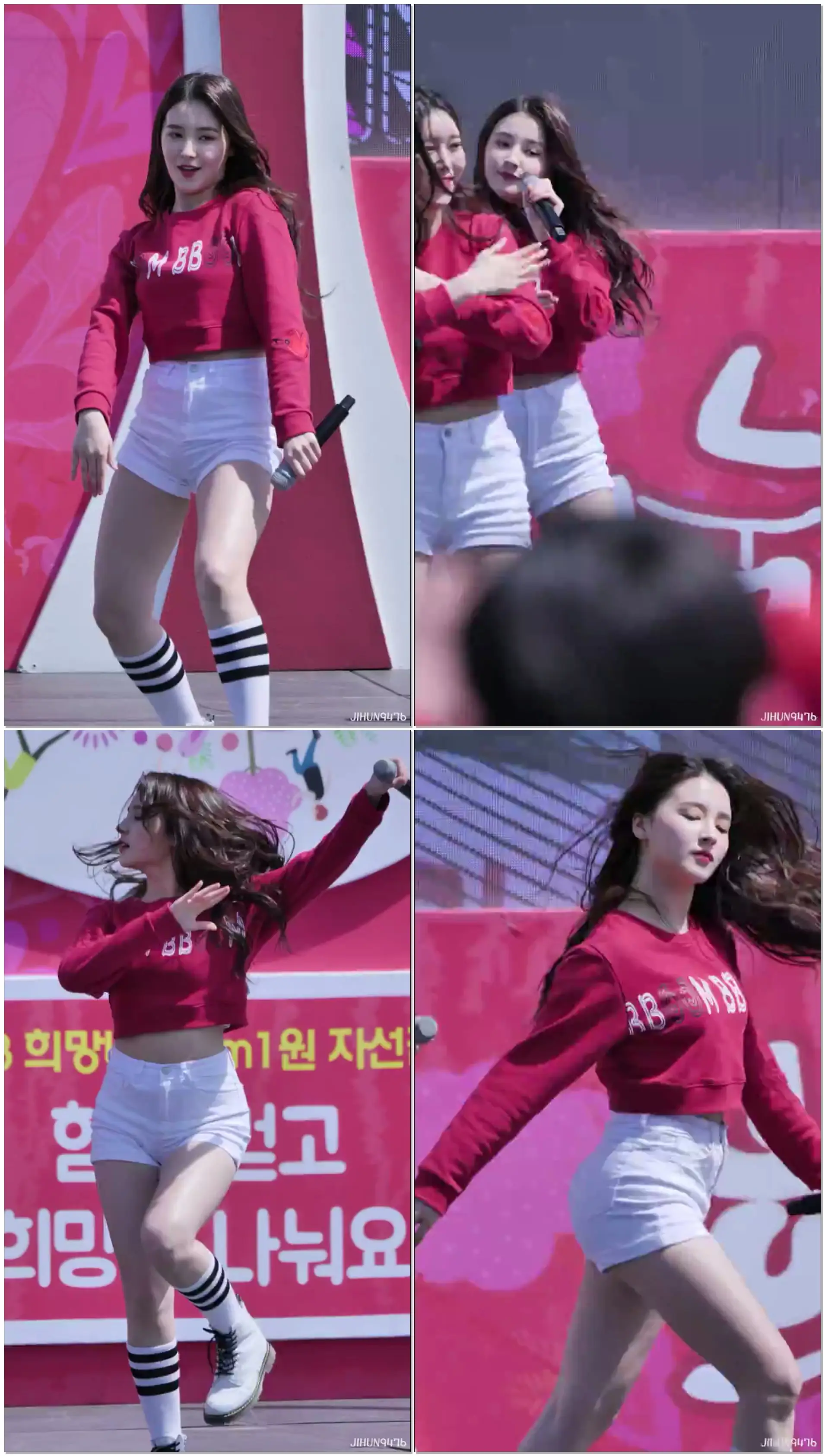 [4k] 180407 모모랜드 MOMOLAND(낸시 Nancy) - 뿜뿜 @ 2018 나눔 콘서트 공연 직캠 fancam by jihun9476