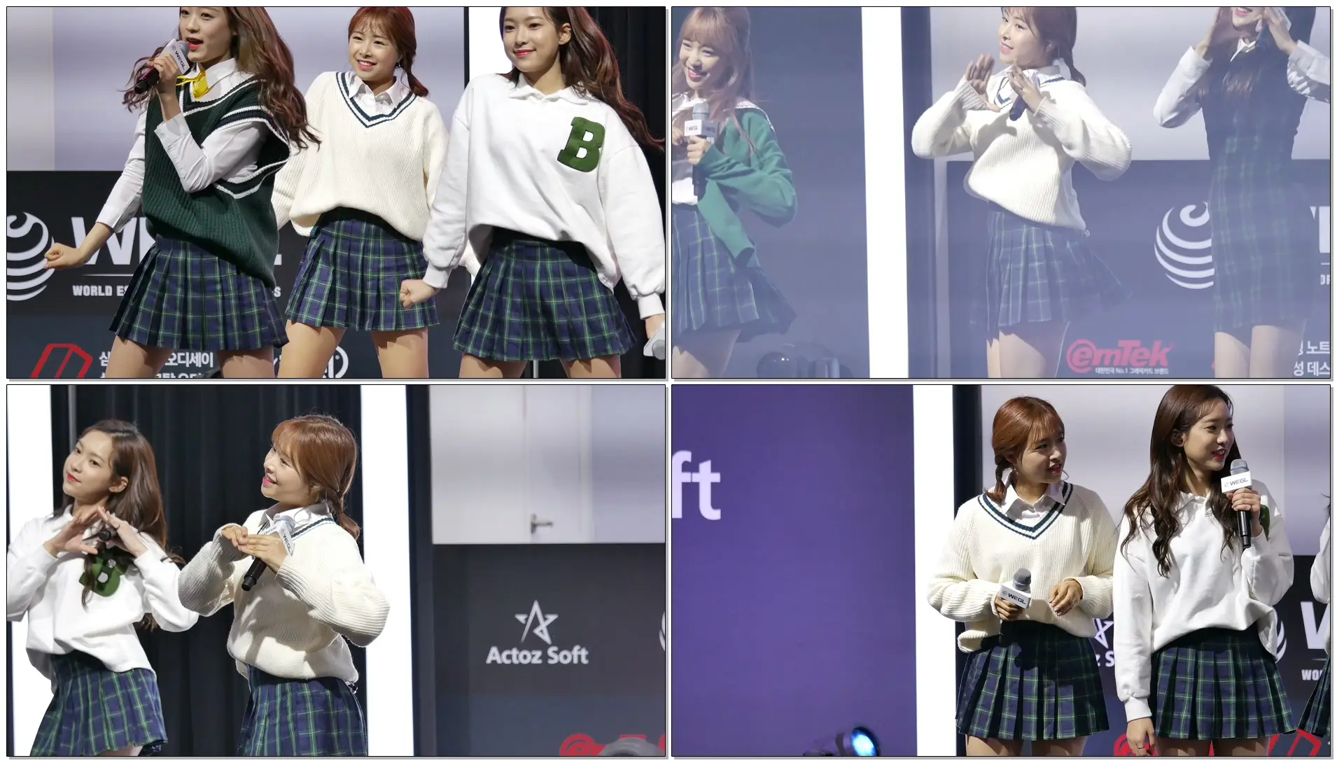 171119 APRIL(에이프릴) MAYDAY (메이데이) (채원) @ 부산 지스타 (G-STAR) 4K 직캠 Fancam by Happiness 벡스코