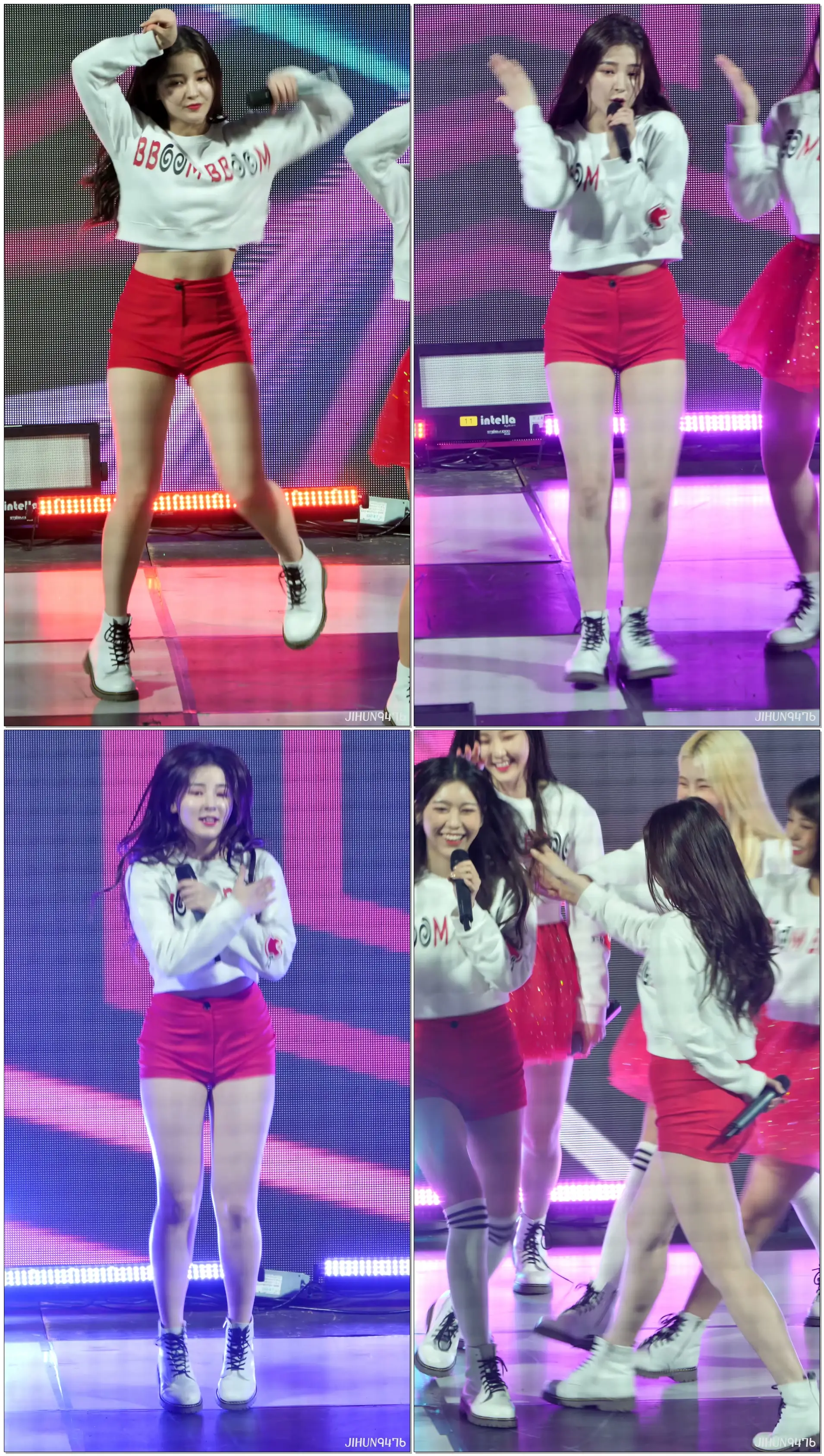 [4k] 180401 모모랜드 MOMOLAND(낸시 Nancy) - 꼼짝마 @ 2018 KT WIZ 시민 서포터즈 페스티벌 직캠 by jihun9476