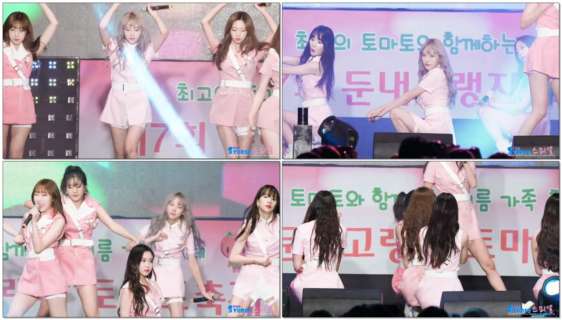 180811 우주소녀 WJSN 루다 LUDA 꿈꾸는 마음으로 Dreams Come True 4K 직캠 @ 횡성 둔내 토마토 축제 by Spinel