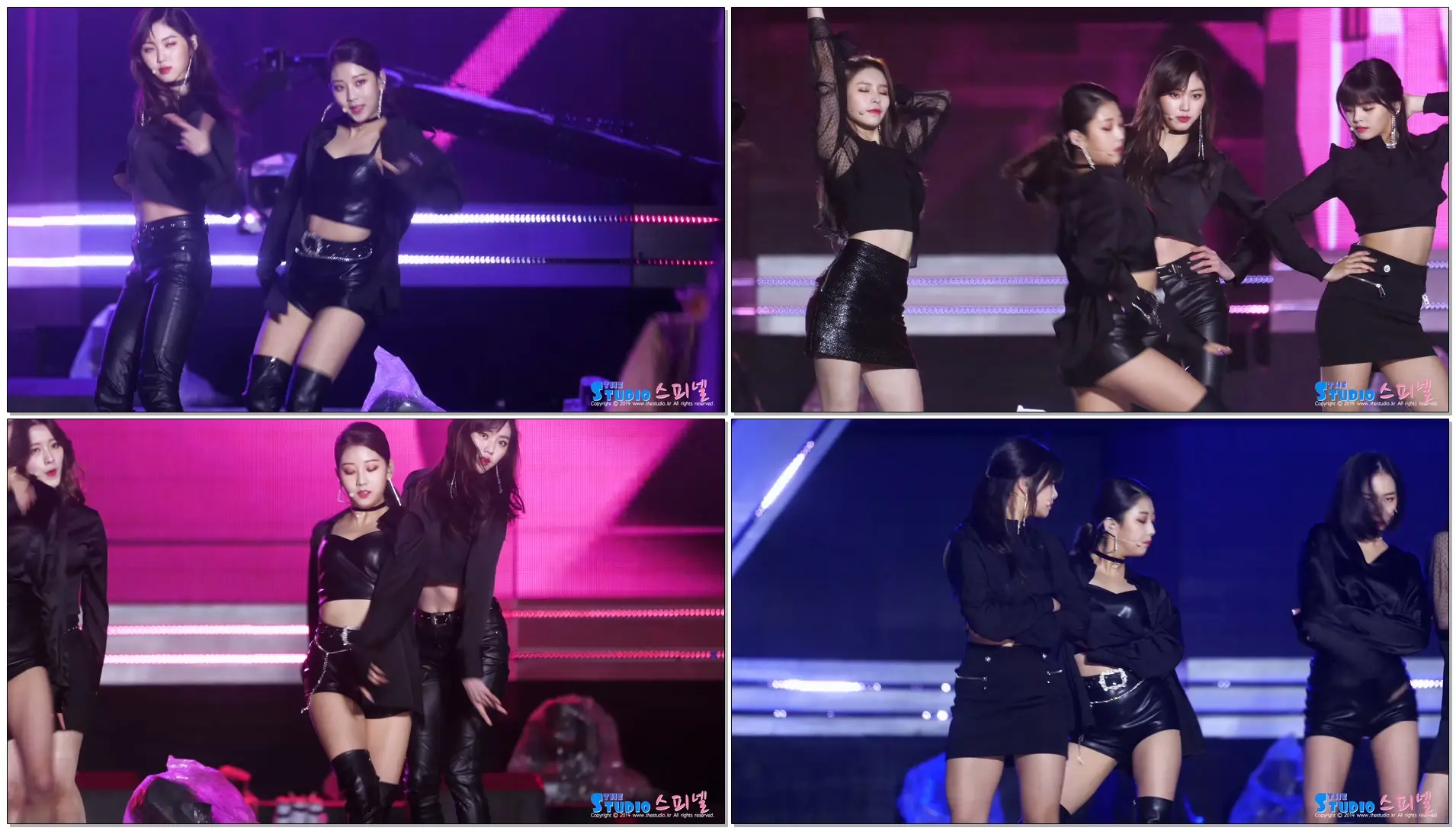 180404 씨엘씨 '블랙드레스' 장승연 직캠 CLC Seungyeon fancam - Black Dress (울산) by Spinel